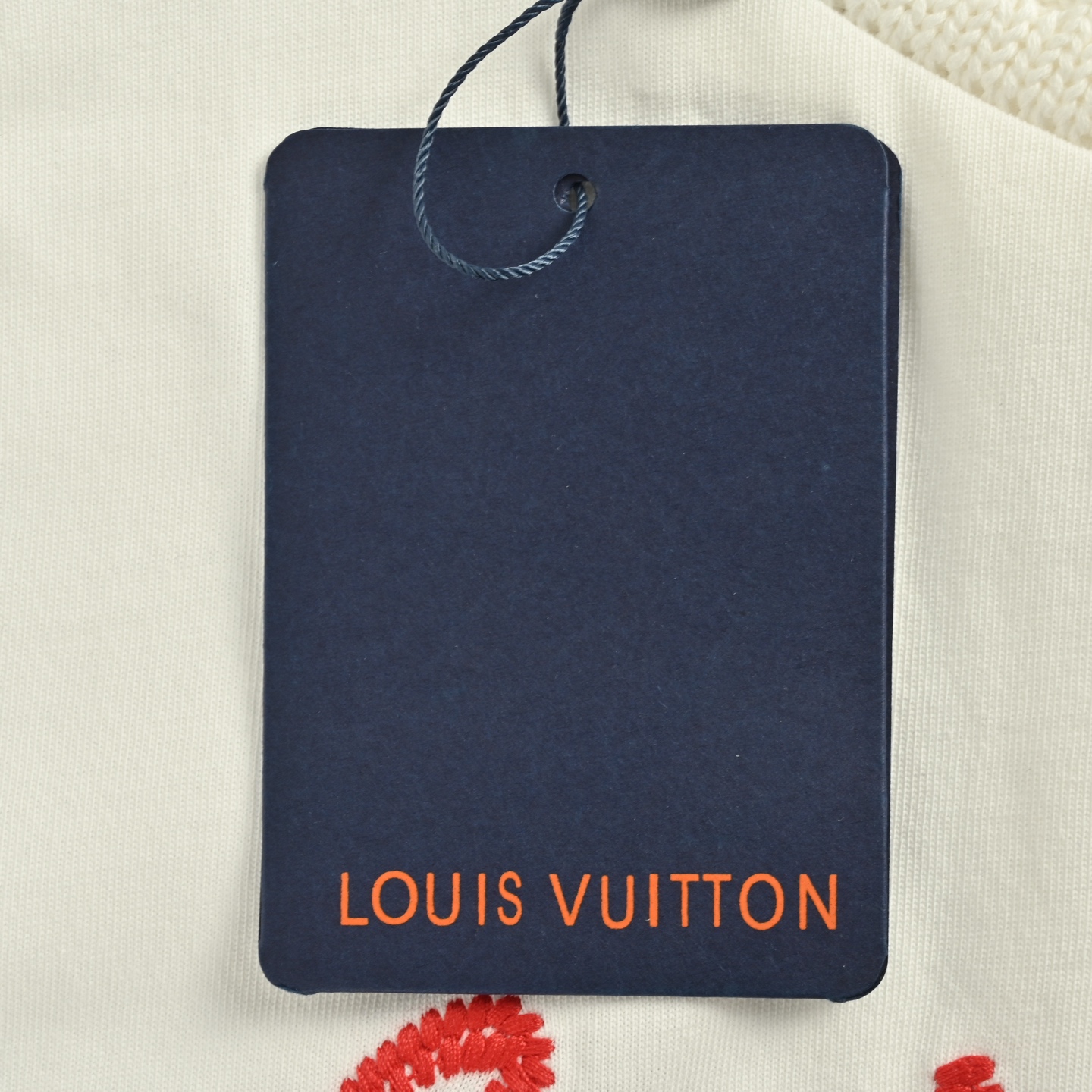 Louis Vuitton/路易威登 25ss 毛巾绣拼接短袖