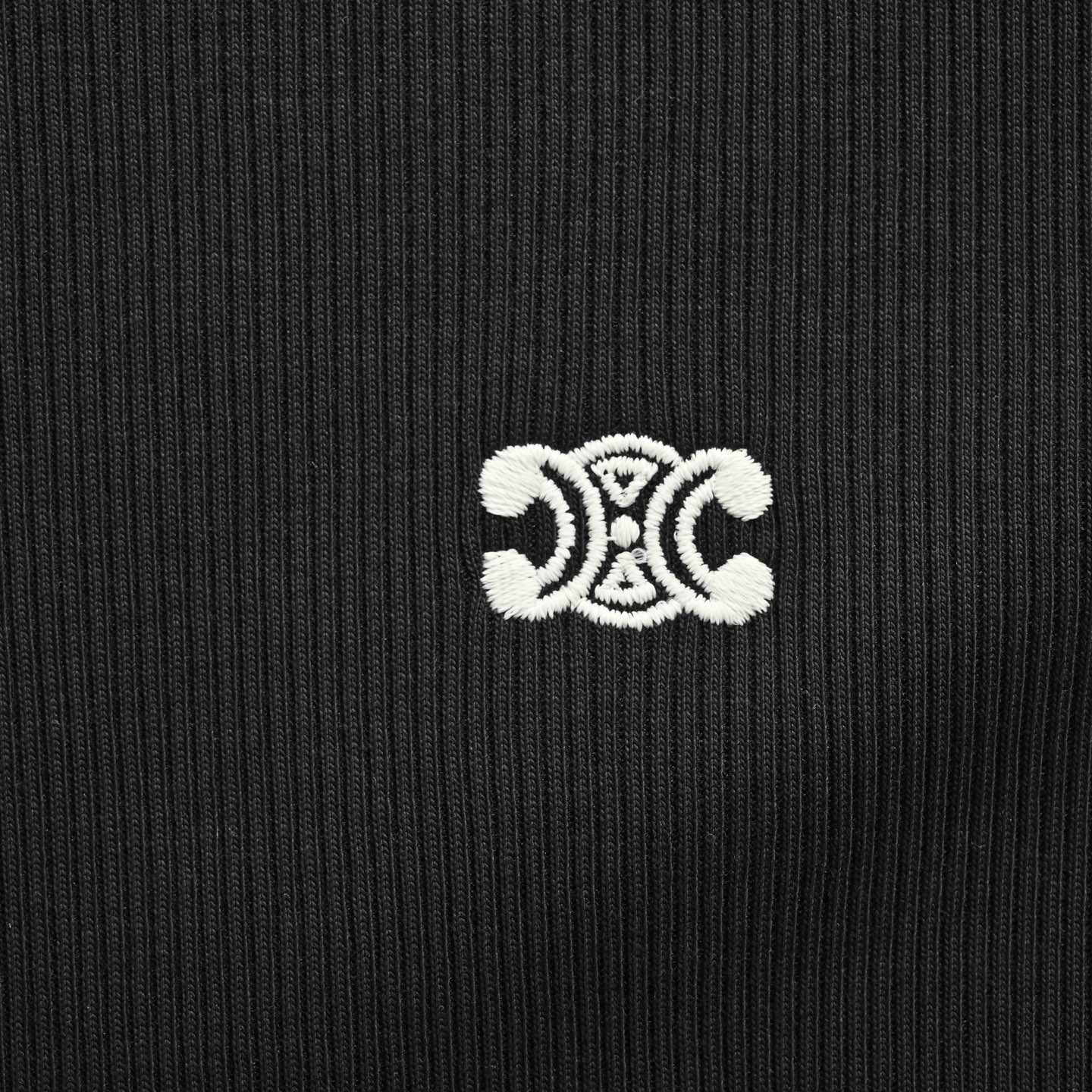 Celine/赛琳 三粒扣半开亨利领刺绣长袖T恤-Chinese UA Cheap High Quatity Brand Clothes Bags handbags Sneakers wholesale wholesaler seller from China Factory suppliers Fashion Clothing Shoes best Quality Beautiful Price Celine/赛琳 三粒扣半开亨利领刺绣长袖T恤