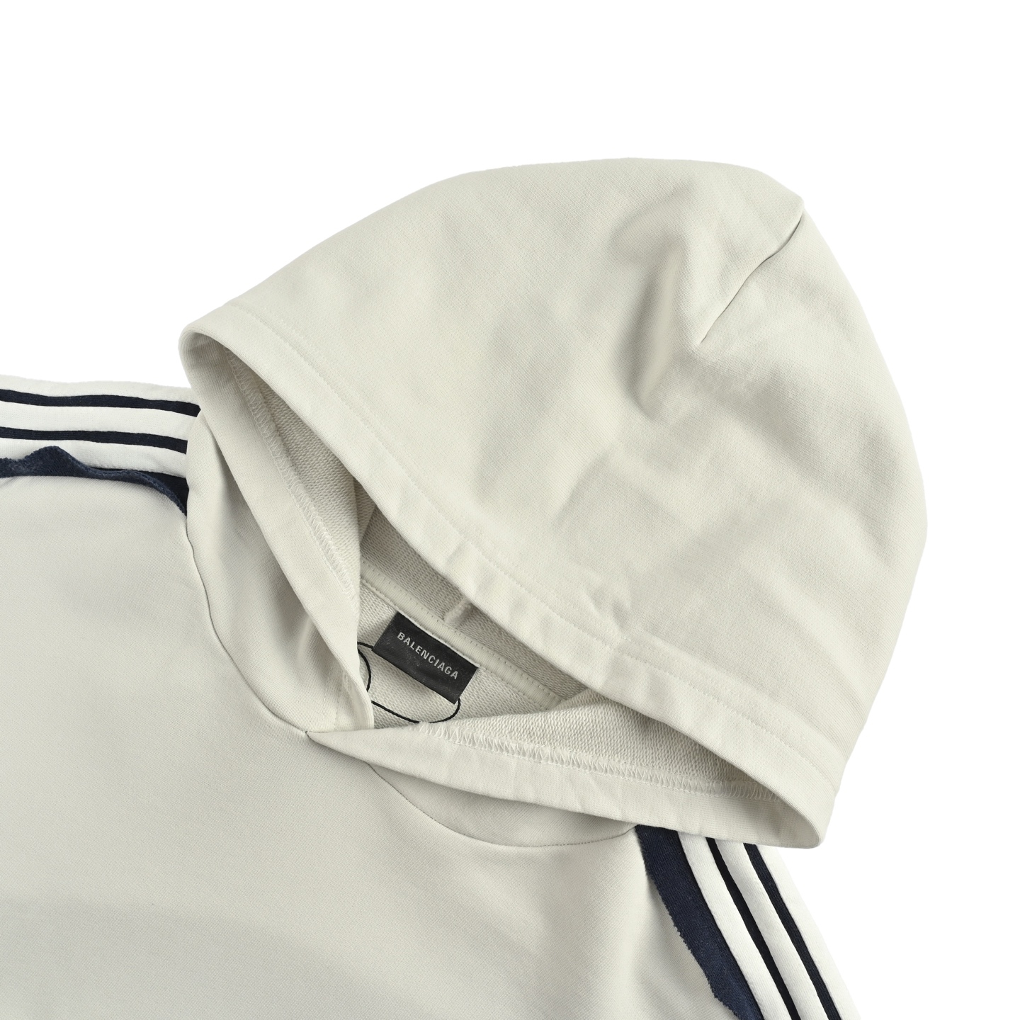 Balenciaga/巴黎世家 25Fw 拼接织带连帽卫衣-Chinese UA Cheap High Quatity Brand Clothes Bags handbags Sneakers wholesale wholesaler seller from China Factory suppliers Fashion Clothing Shoes best Quality Beautiful Price Balenciaga/巴黎世家 25Fw 拼接织带连帽卫衣