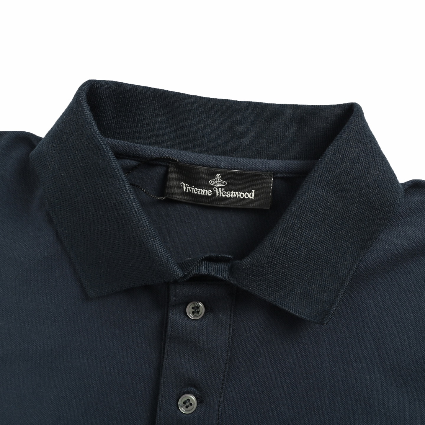 VIVIENNE WESTWOOD西太后 土星星球刺绣珠地棉Polo长袖-Chinese UA Cheap High Quatity Brand Clothes Bags handbags Sneakers wholesale wholesaler seller from China Factory suppliers Fashion Clothing Shoes best Quality Beautiful Price VIVIENNE WESTWOOD西太后 土星星球刺绣珠地棉Polo长袖