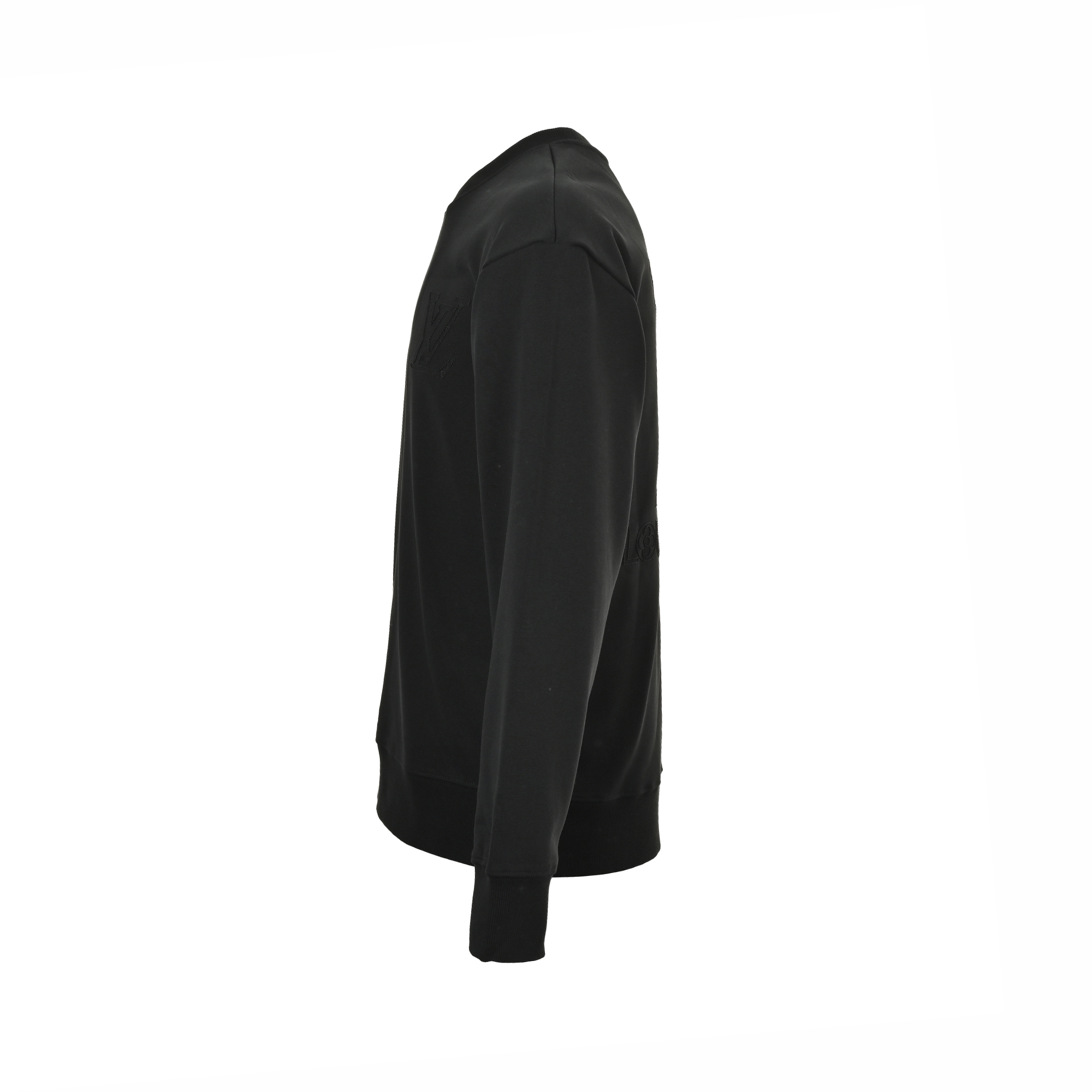 Louis Vuitton/路易威登 25Fw 前后徽标刺绣圆领卫衣 刺绣