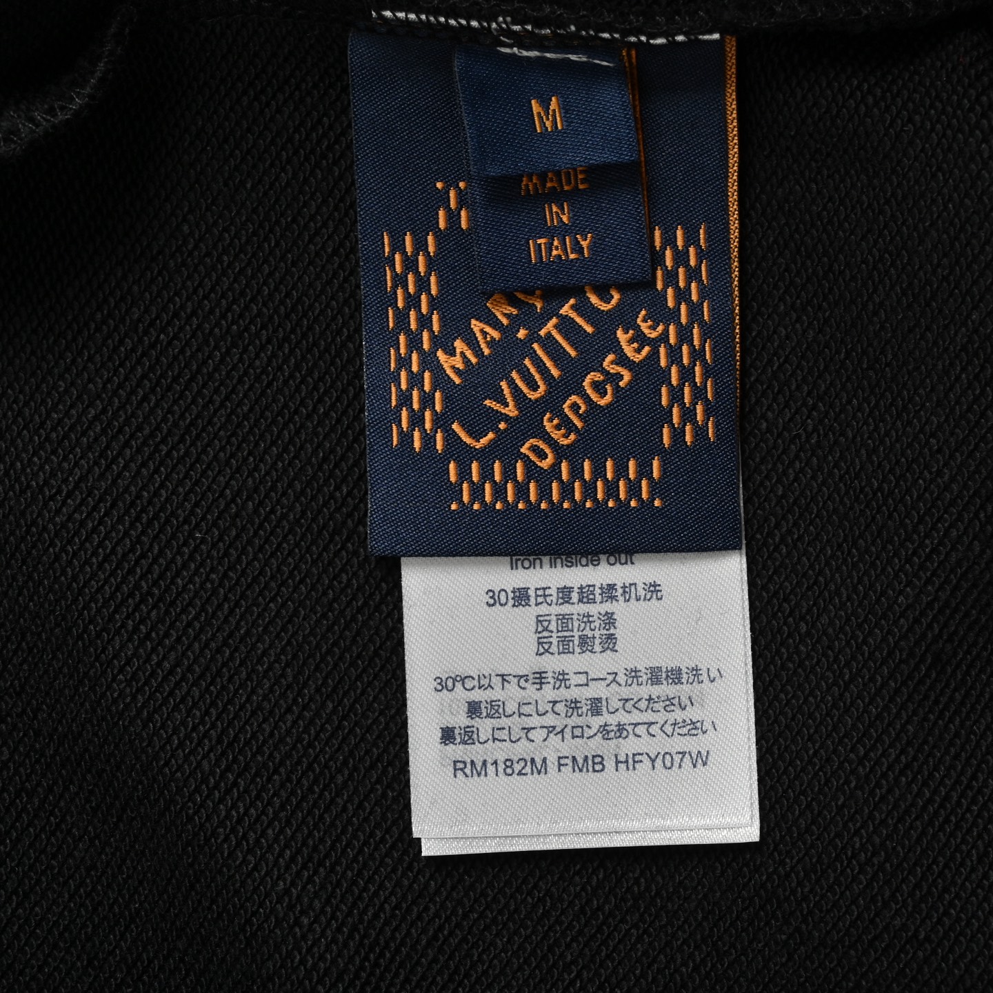 Louis Vuitton/路易威登 25Fw 前后徽标刺绣圆领卫衣 刺绣