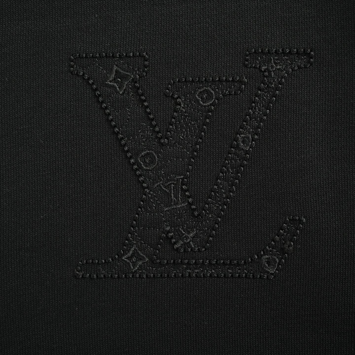 Louis Vuitton/路易威登 25Fw 前后徽标刺绣圆领卫衣 刺绣