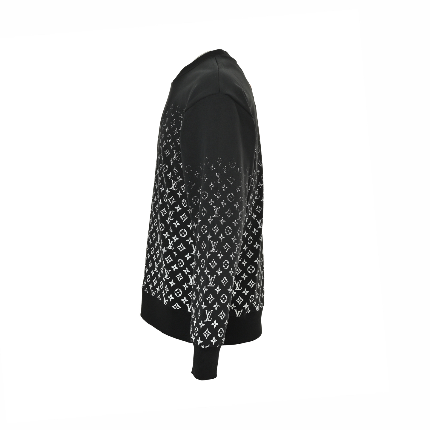 Louis Vuitton/路易威登 25Fw 老花渐变印花圆领卫衣