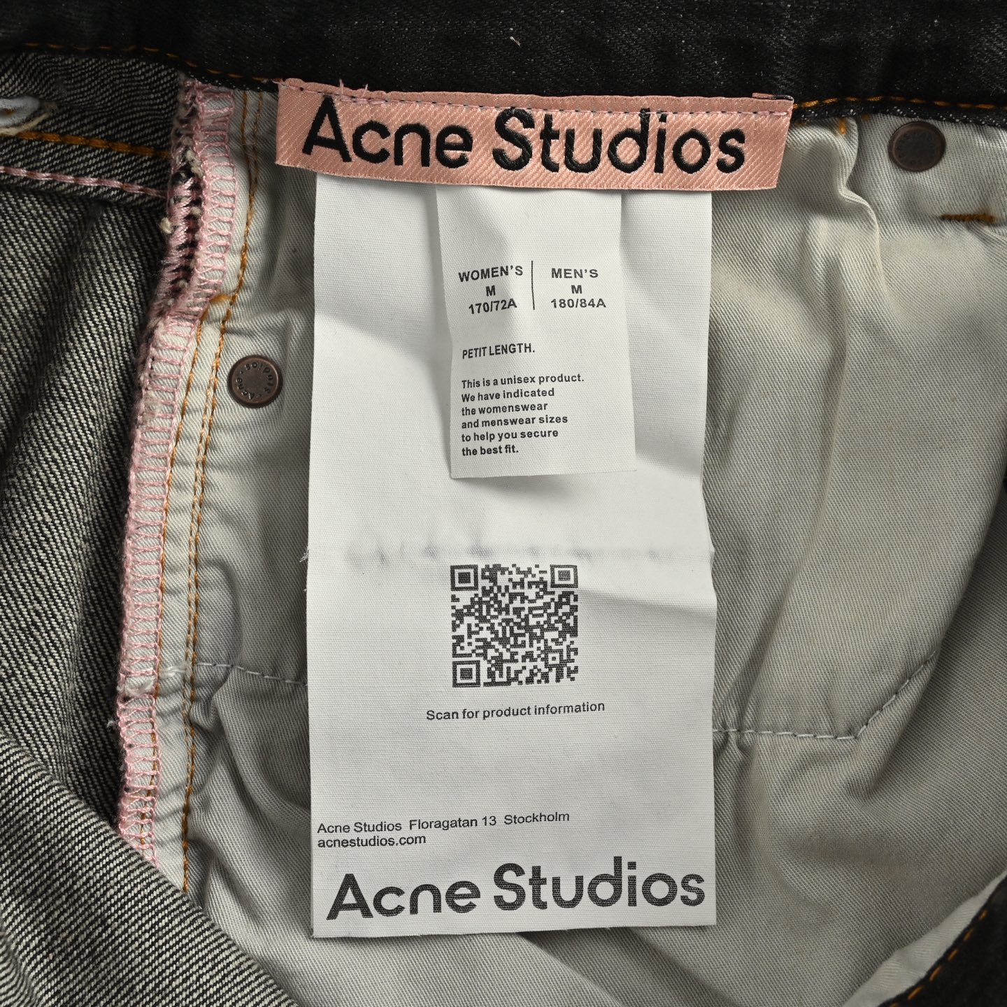 Acne Studios 25Fw 1981M泼墨牛仔裤-Chinese UA Cheap High Quatity Brand Clothes Bags handbags Sneakers wholesale wholesaler seller from China Factory suppliers Fashion Clothing Shoes best Quality Beautiful Price Acne Studios 25Fw 1981M泼墨牛仔裤