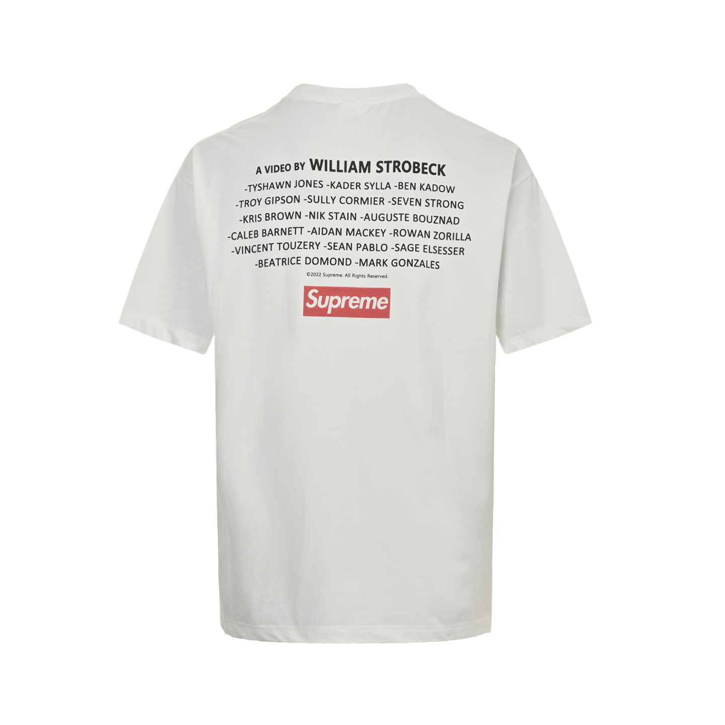 Supreme FW22 Week 14 “Play Dead”Tee 字母印花短-Chinese UA Cheap High Quatity Brand Clothes Bags handbags Sneakers wholesale wholesaler seller from China Factory suppliers Fashion Clothing Shoes best Quality Beautiful Price Supreme FW22 Week 14 “Play Dead”Tee 字母印花短