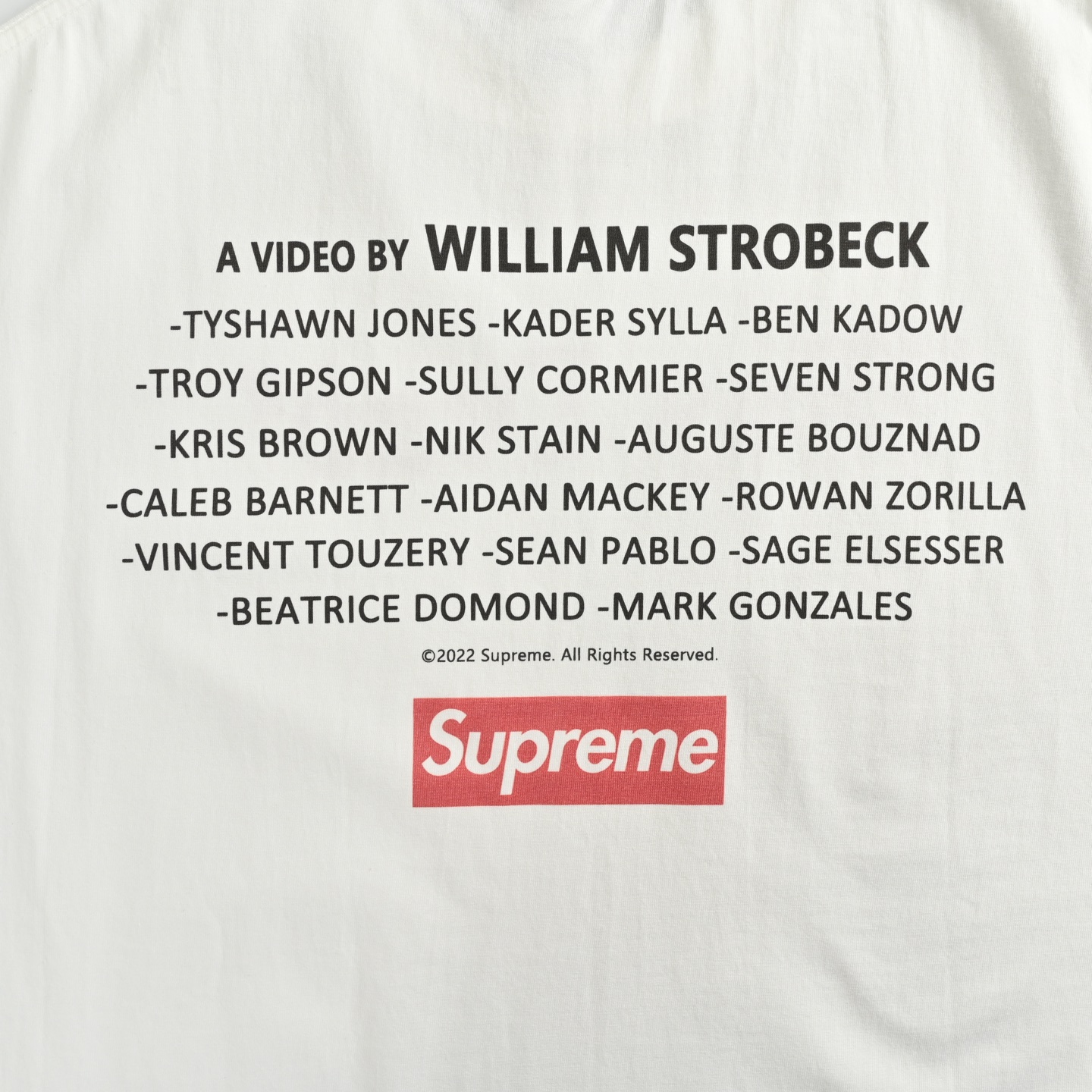 Supreme FW22 Week 14 “Play Dead”Tee 字母印花短-Chinese UA Cheap High Quatity Brand Clothes Bags handbags Sneakers wholesale wholesaler seller from China Factory suppliers Fashion Clothing Shoes best Quality Beautiful Price Supreme FW22 Week 14 “Play Dead”Tee 字母印花短