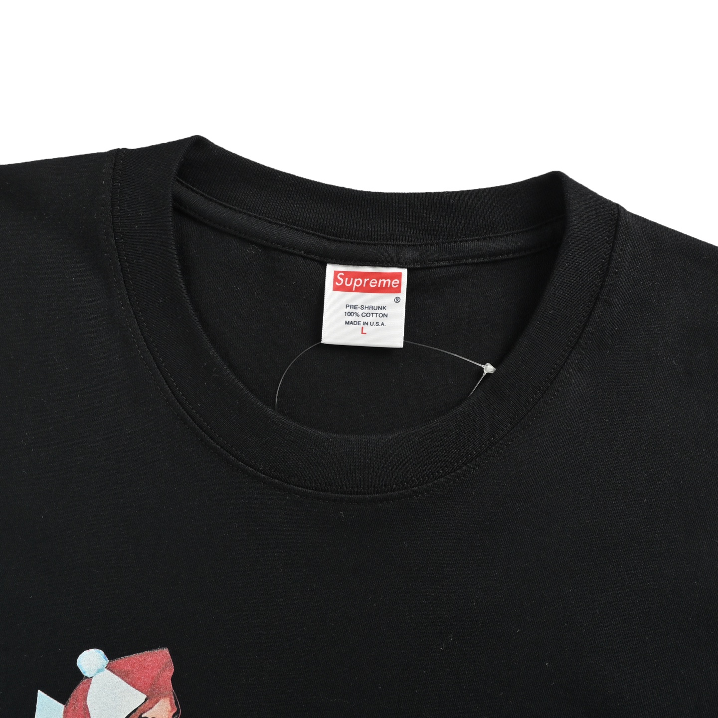 Supreme SS18 Swimmers Tee Black 游泳女郎图案印花短袖-Chinese UA Cheap High Quatity Brand Clothes Bags handbags Sneakers wholesale wholesaler seller from China Factory suppliers Fashion Clothing Shoes best Quality Beautiful Price Supreme SS18 Swimmers Tee Black 游泳女郎图案印花短袖