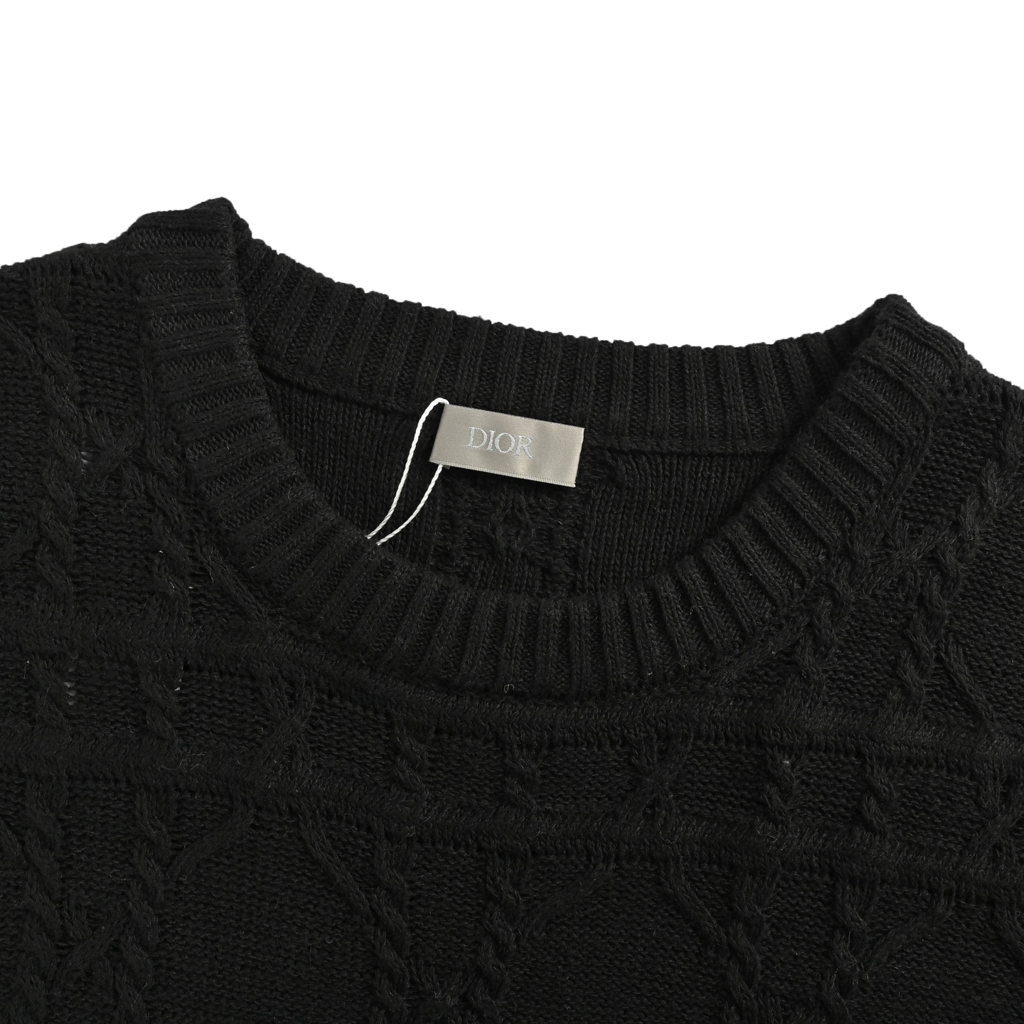 Dior/迪奥 25Fw 藤格纹羊绒圆领针织毛衣-Chinese UA Cheap High Quatity Brand Clothes Bags handbags Sneakers wholesale wholesaler seller from China Factory suppliers Fashion Clothing Shoes best Quality Beautiful Price Dior/迪奥 25Fw 藤格纹羊绒圆领针织毛衣