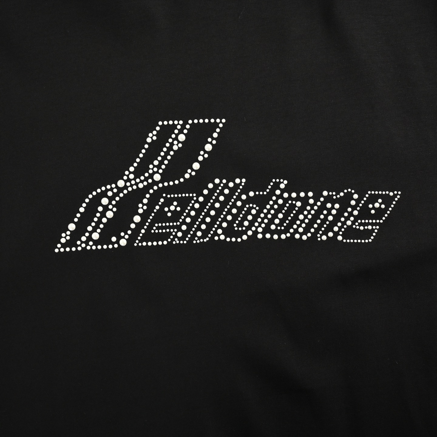 We11 Done 25ss 珍珠象牙烫钻字母短袖-Chinese UA Cheap High Quatity Brand Clothes Bags handbags Sneakers wholesale wholesaler seller from China Factory suppliers Fashion Clothing Shoes best Quality Beautiful Price We11 Done 25ss 珍珠象牙烫钻字母短袖