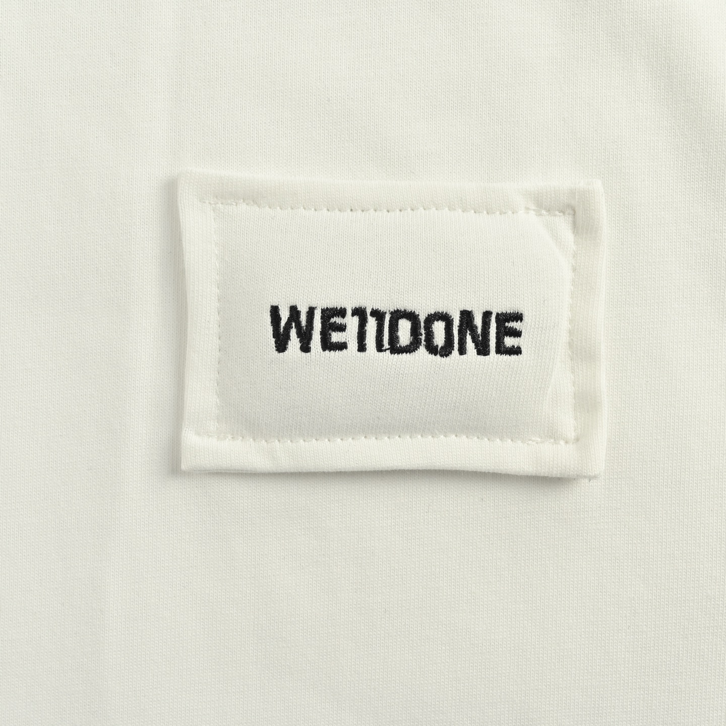 We11 Done 25ss 小枕头logo刺绣短袖-Chinese UA Cheap High Quatity Brand Clothes Bags handbags Sneakers wholesale wholesaler seller from China Factory suppliers Fashion Clothing Shoes best Quality Beautiful Price We11 Done 25ss 小枕头logo刺绣短袖