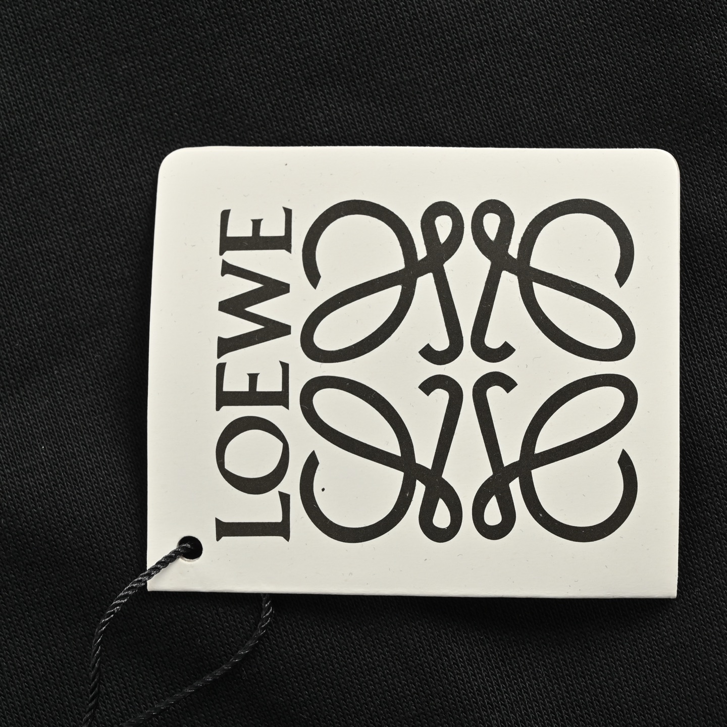 Loewe/罗意威 胸口压花徽标皮口袋连帽卫衣