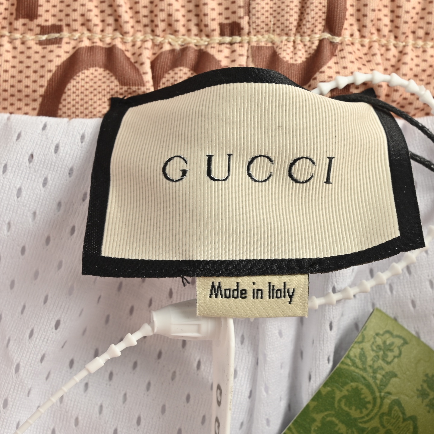 Gucci/古驰 25Fw 满印GG红绿织带套装长裤