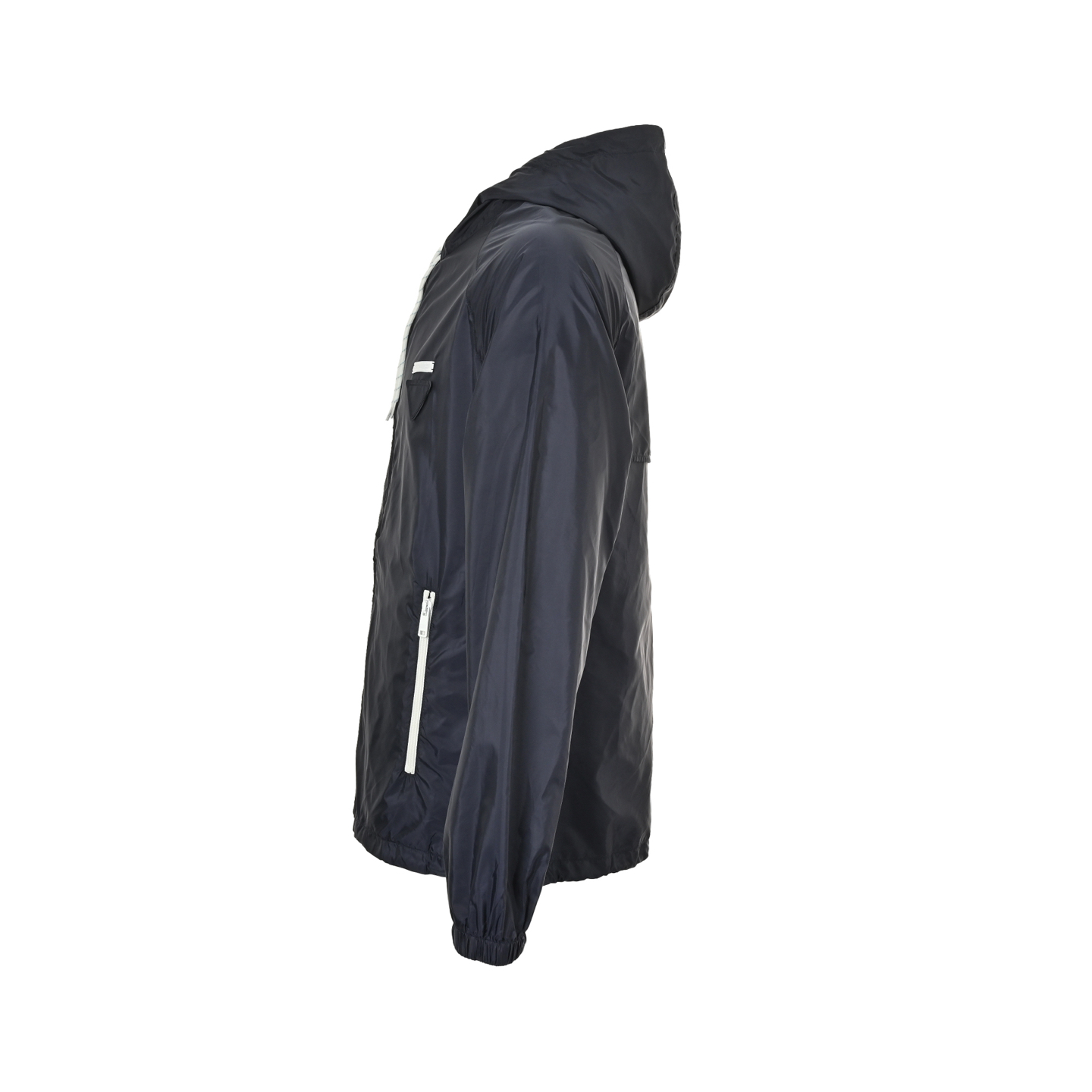 Prada/普拉达 白边布标再生尼龙连帽夹克外套-Chinese UA Cheap High Quatity Brand Clothes Bags handbags Sneakers wholesale wholesaler seller from China Factory suppliers Fashion Clothing Shoes best Quality Beautiful Price Prada/普拉达 白边布标再生尼龙连帽夹克外套