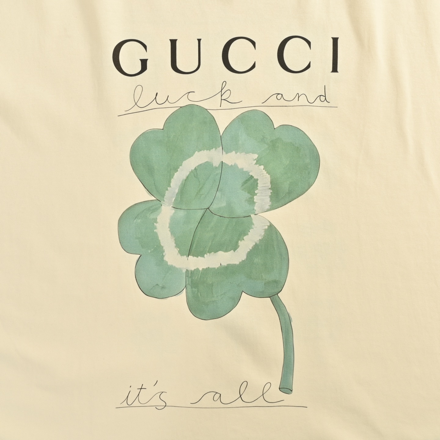 Gucci/古驰 25ss 爱心叶片植物印花短袖-Chinese UA Cheap High Quatity Brand Clothes Bags handbags Sneakers wholesale wholesaler seller from China Factory suppliers Fashion Clothing Shoes best Quality Beautiful Price Gucci/古驰 25ss 爱心叶片植物印花短袖