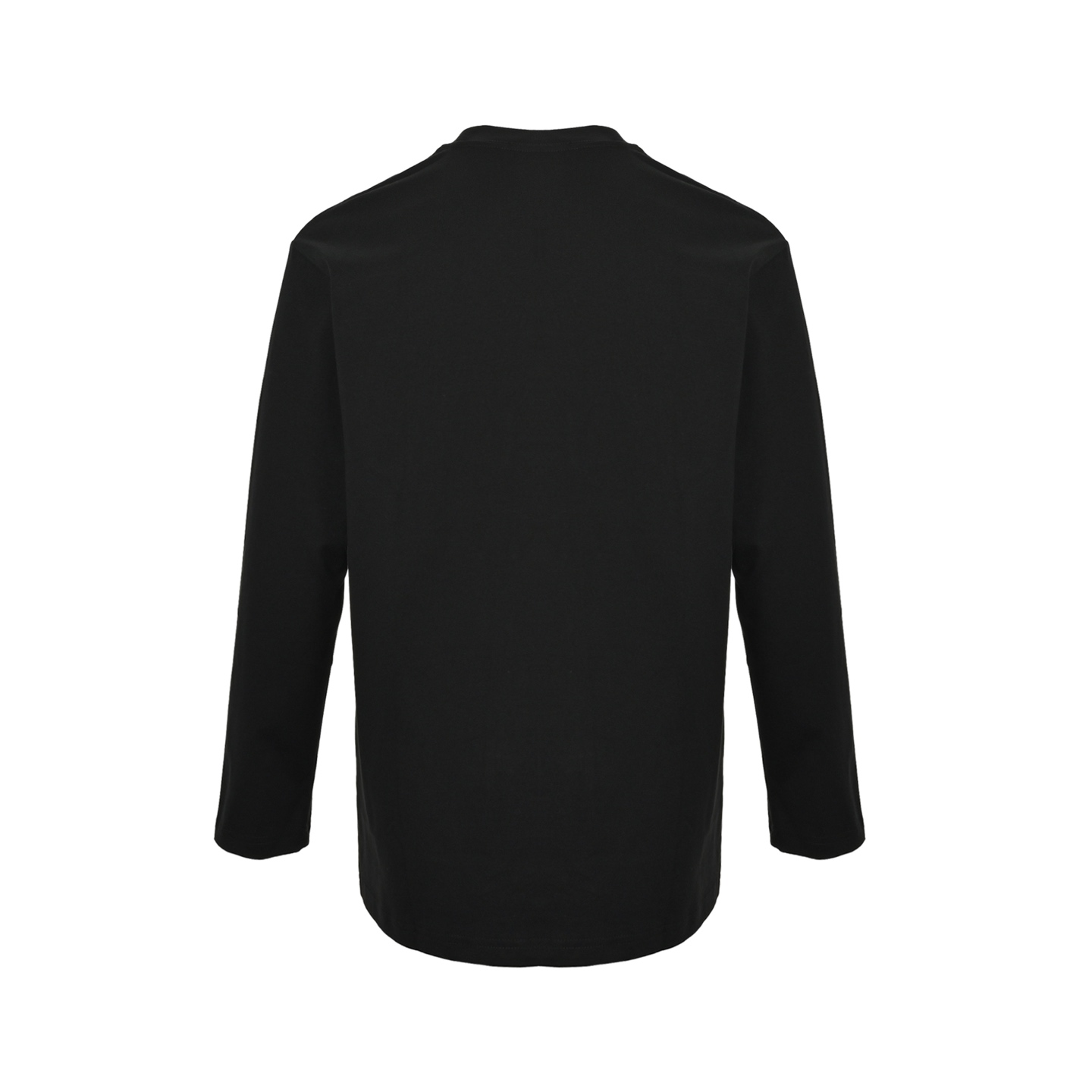 Prada/普拉达 25Fw 领口三角标长袖T恤黑色 白色-Chinese UA Cheap High Quatity Brand Clothes Bags handbags Sneakers wholesale wholesaler seller from China Factory suppliers Fashion Clothing Shoes best Quality Beautiful Price Prada/普拉达 25Fw 领口三角标长袖T恤黑色 白色