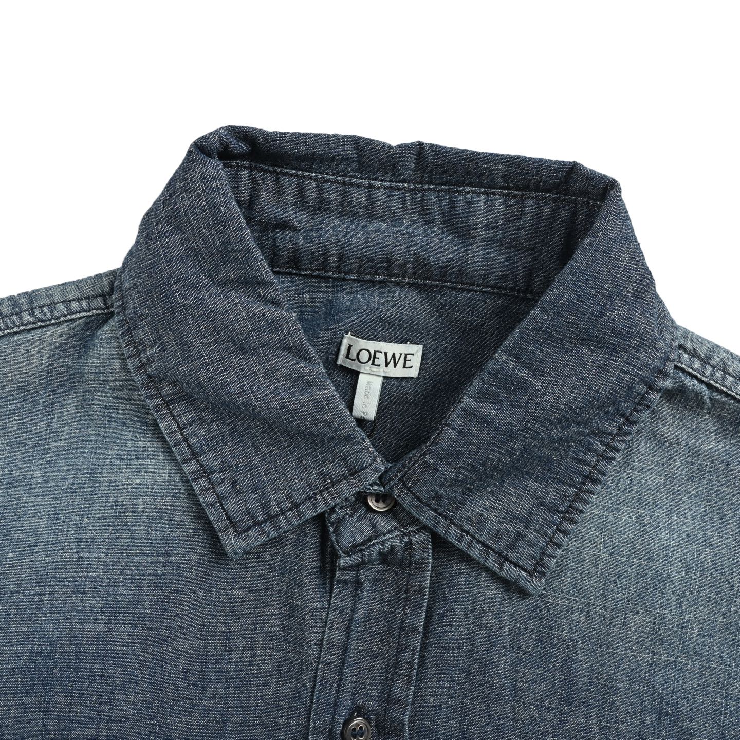 Loewe/罗意威 Anagram 渐变刺绣口袋长袖衬衫-Chinese UA Cheap High Quatity Brand Clothes Bags handbags Sneakers wholesale wholesaler seller from China Factory suppliers Fashion Clothing Shoes best Quality Beautiful Price Loewe/罗意威 Anagram 渐变刺绣口袋长袖衬衫