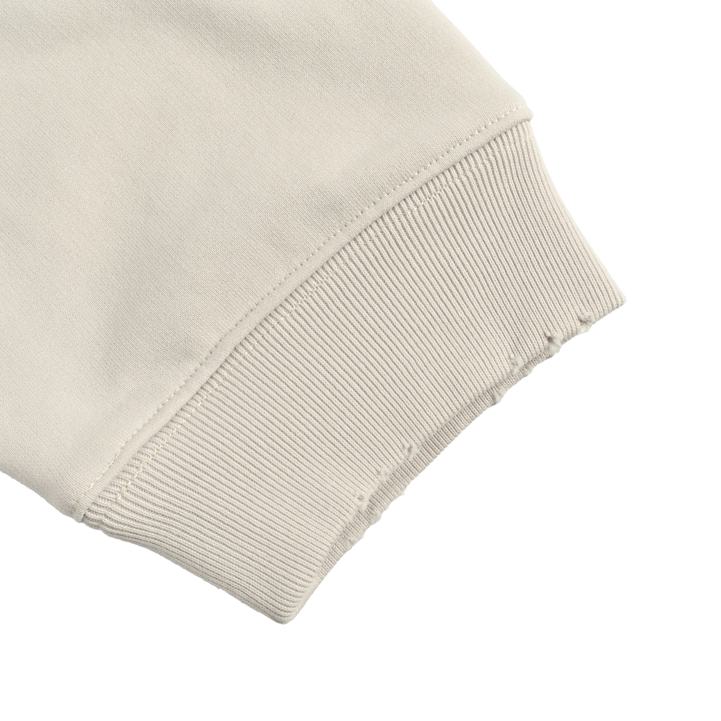 Balenciaga/巴黎世家 25Fw 美纹纸胶带连帽卫衣 巴黎世家/做破美纹纸字母连帽卫衣宽松版型 男女同款 铁塔米色