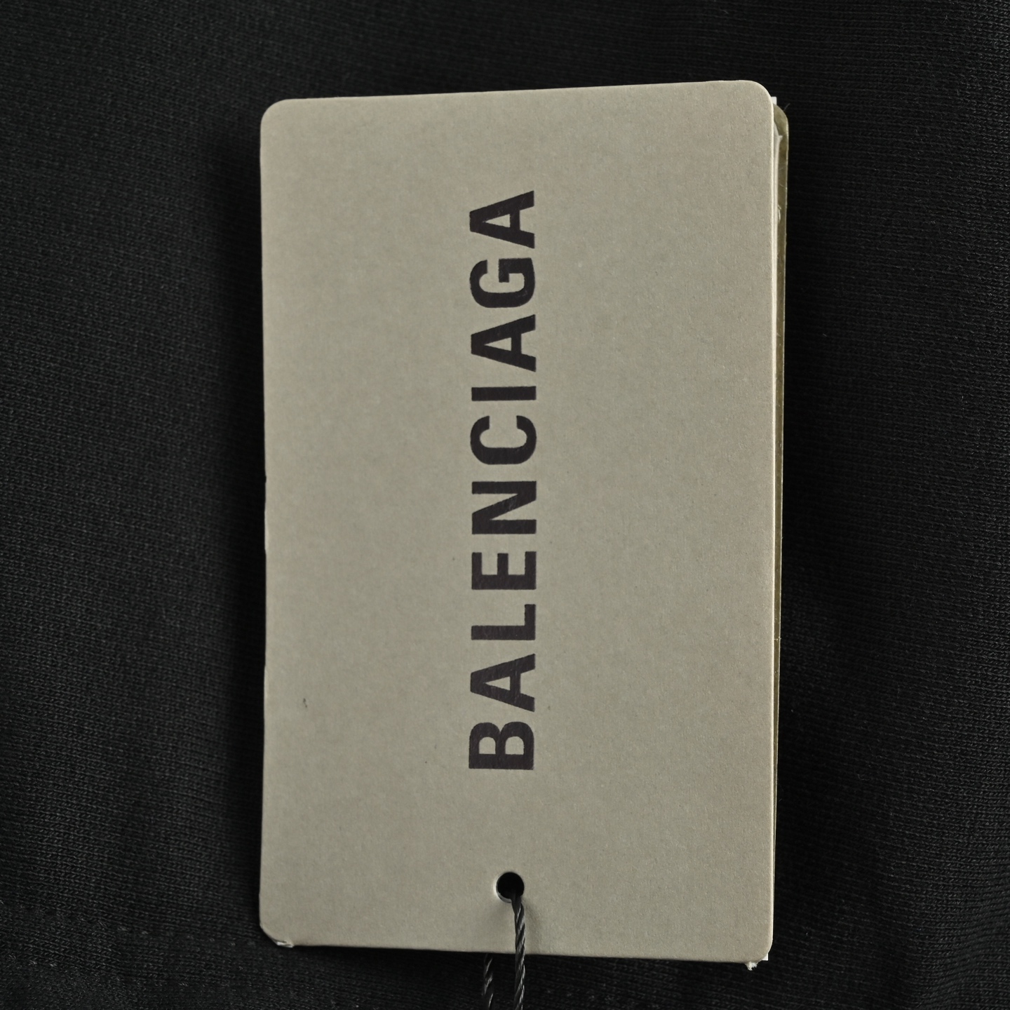 Balenciaga/巴黎世家 25Fw 经典可乐印花连帽卫衣 男女同款 黑色