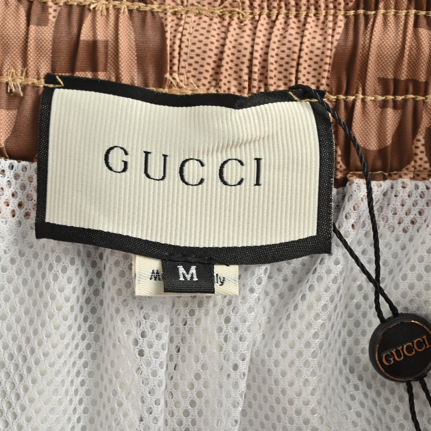 Gucci/古驰 25ss 满印老花沙滩短裤 满印提图花裤 百搭神裤