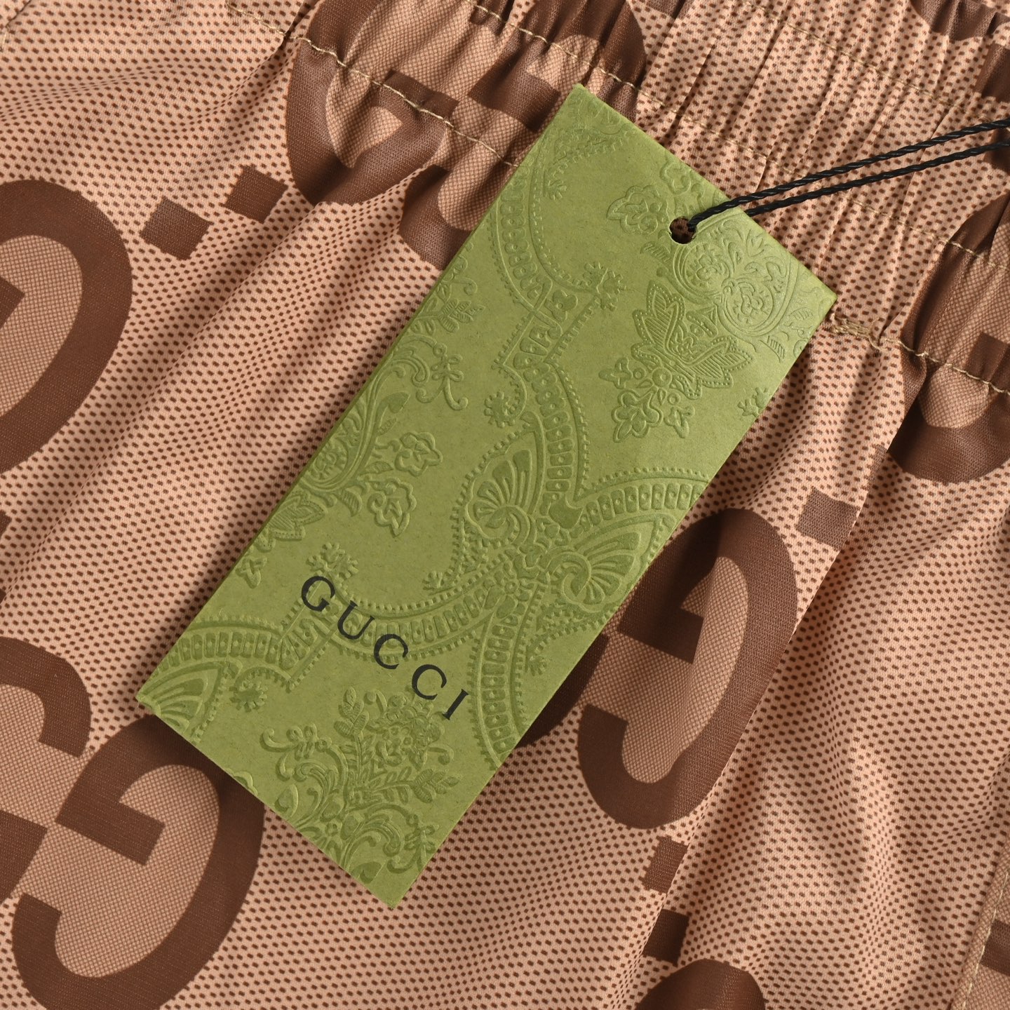 Gucci/古驰 25ss 满印老花沙滩短裤 满印提图花裤 百搭神裤