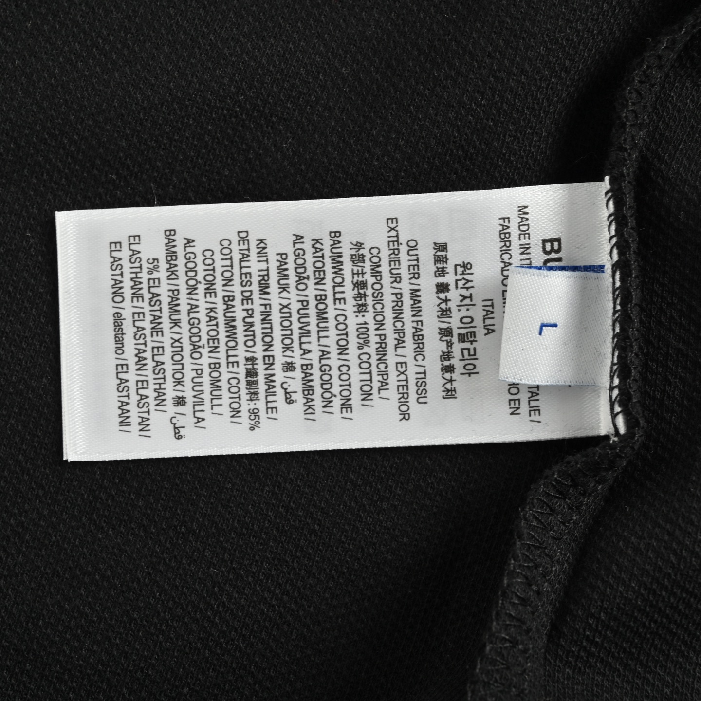 Burberry/巴宝莉 格纹翻领长袖Polo T恤 黑色 藏青 白色-Chinese UA Cheap High Quatity Brand Clothes Bags handbags Sneakers wholesale wholesaler seller from China Factory suppliers Fashion Clothing Shoes best Quality Beautiful Price Burberry/巴宝莉 格纹翻领长袖Polo T恤 黑色 藏青 白色