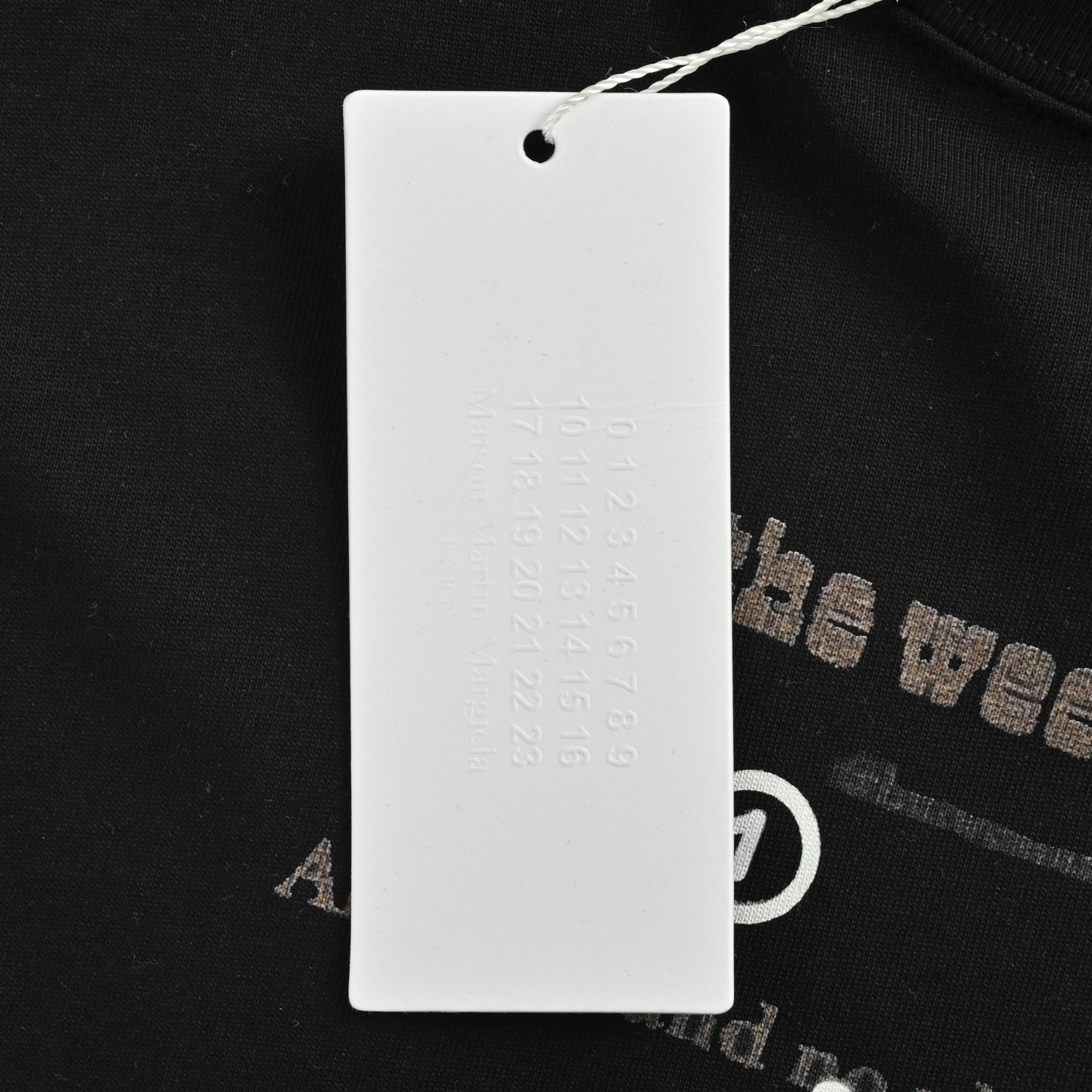 Maison Margiela/马吉拉 SS25 多元素图案印花短袖-Chinese UA Cheap High Quatity Brand Clothes Bags handbags Sneakers wholesale wholesaler seller from China Factory suppliers Fashion Clothing Shoes best Quality Beautiful Price Maison Margiela/马吉拉 SS25 多元素图案印花短袖