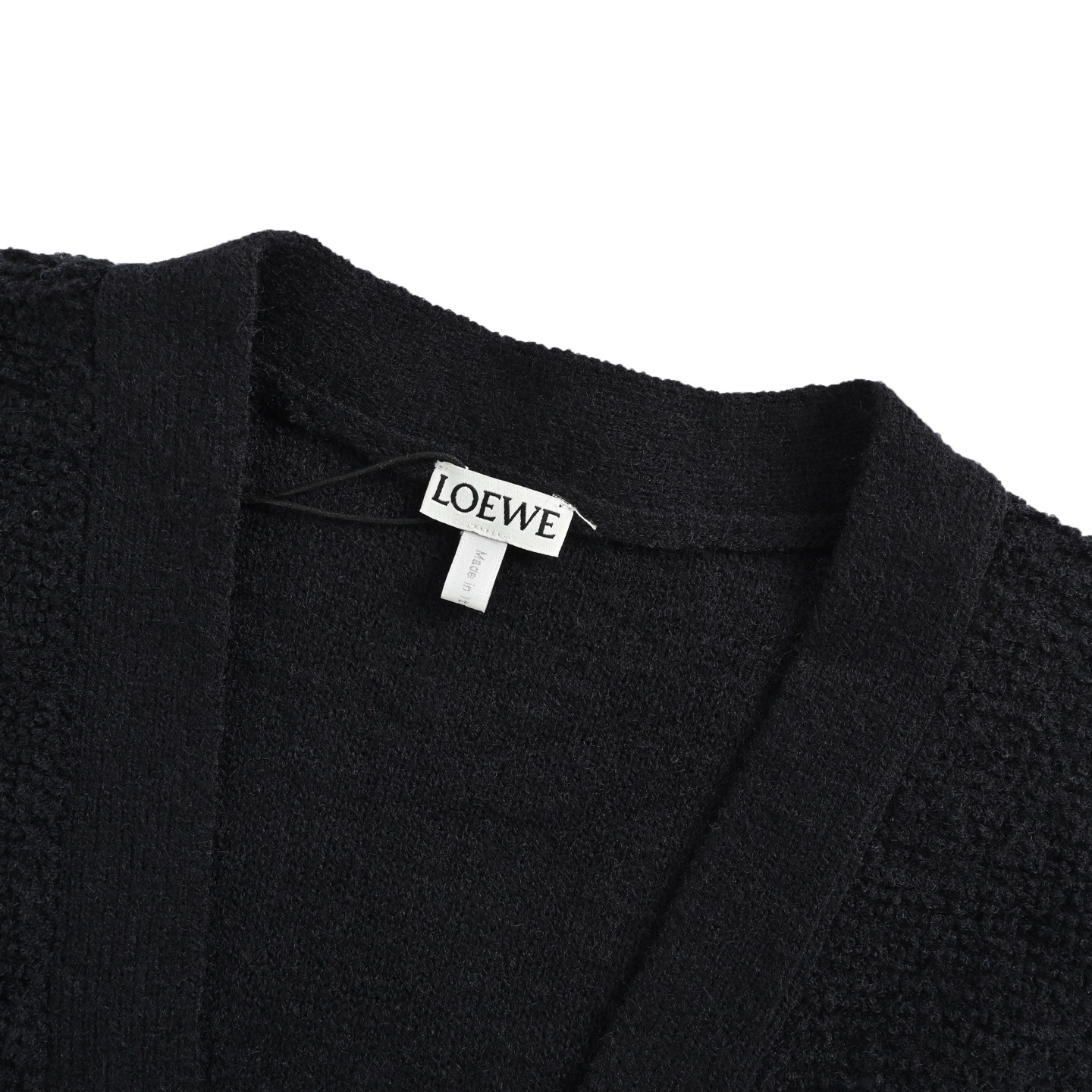 Loewe/罗意威 25Fw 刺绣徽标毛衣开衫外套