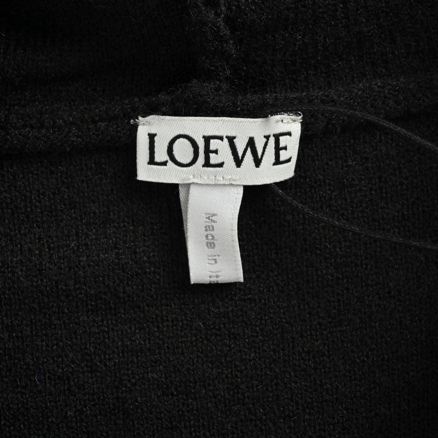 Loewe/罗意威 25Fw 徽标刺绣针织连帽毛衣-High Quatity Cheap Brand wholesale wholesaler seller Clothes Bags handbags Sneakers Top Fashion Clothing Shoes from China Factory Chinese suppliers best Quality Beautiful Price Loewe/罗意威 25Fw 徽标刺绣针织连帽毛衣