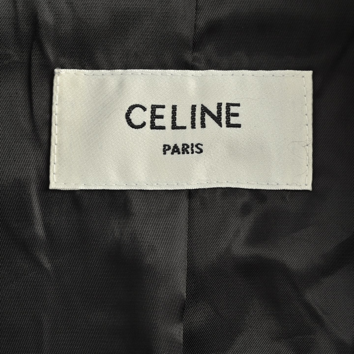 Celine/赛琳 25Fw 凯旋门小标刺绣翻领夹克外套-Chinese UA Cheap High Quatity Brand Clothes Bags handbags Sneakers wholesale wholesaler seller from China Factory suppliers Fashion Clothing Shoes best Quality Beautiful Price Celine/赛琳 25Fw 凯旋门小标刺绣翻领夹克外套