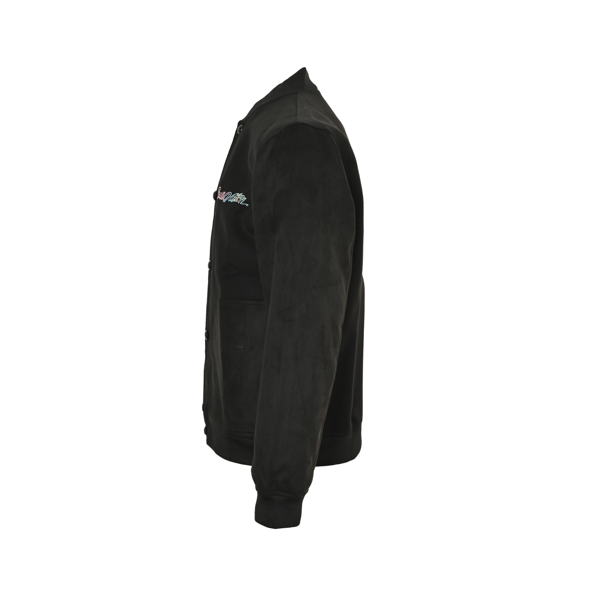 Louis Vuitton/路易威登 皮革烫钻棒球服夹克-Chinese UA Cheap High Quatity Brand Clothes Bags handbags Sneakers wholesale wholesaler seller from China Factory suppliers Fashion Clothing Shoes best Quality Beautiful Price Louis Vuitton/路易威登 皮革烫钻棒球服夹克