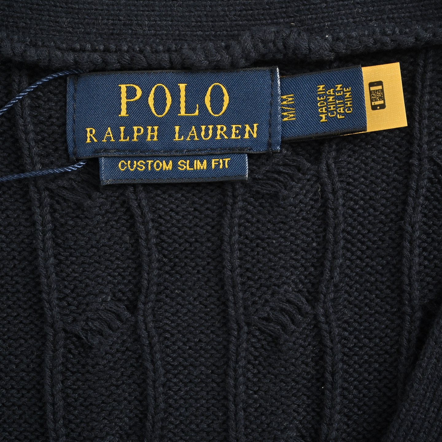 Ralph Lauren/拉夫劳伦 25Fw 刺绣小马标绞花针织毛衣开衫