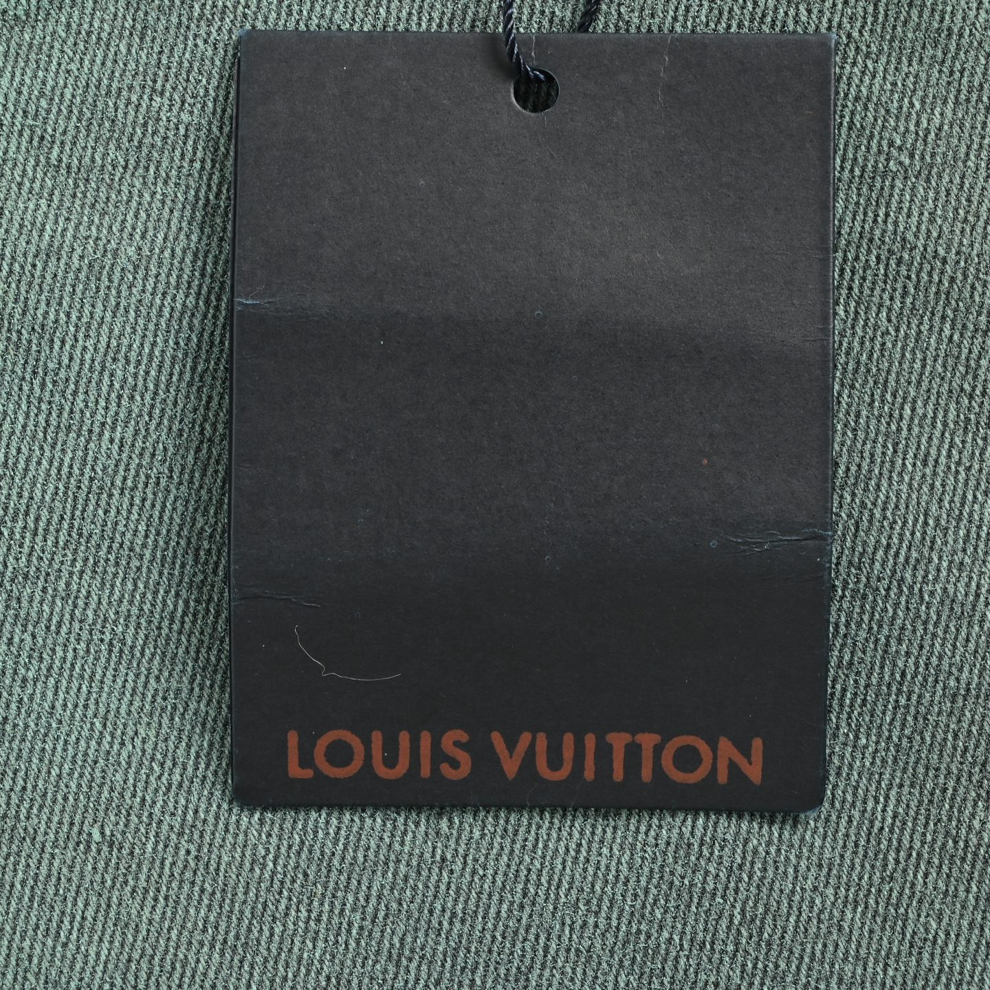 Louis Vuitton/路易威登 24Fw 满幅刺绣老花渐变水洗套装牛仔裤