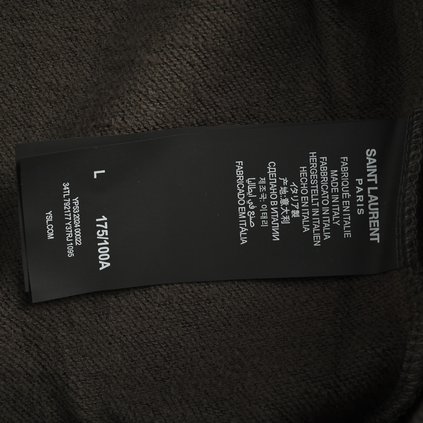 Saint Laurent/圣罗兰 25Fw 胸前刺绣连帽卫衣-Chinese UA Cheap High Quatity Brand Clothes Bags handbags Sneakers wholesale wholesaler seller from China Factory suppliers Fashion Clothing Shoes best Quality Beautiful Price Saint Laurent/圣罗兰 25Fw 胸前刺绣连帽卫衣