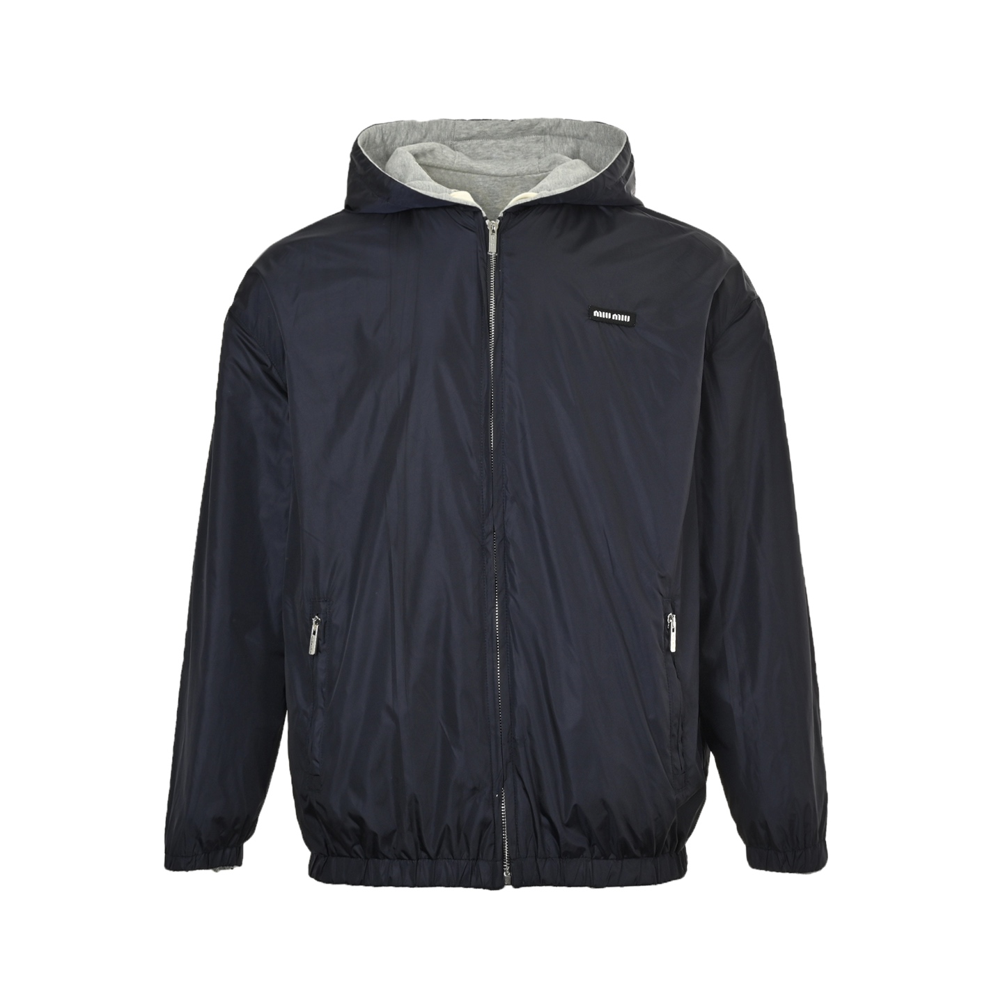 Miu Miu/缪缪 25Fw 小标双面穿拉链连帽外套-Chinese UA Cheap High Quatity Brand Clothes Bags handbags Sneakers wholesale wholesaler seller from China Factory suppliers Fashion Clothing Shoes best Quality Beautiful Price Miu Miu/缪缪 25Fw 小标双面穿拉链连帽外套