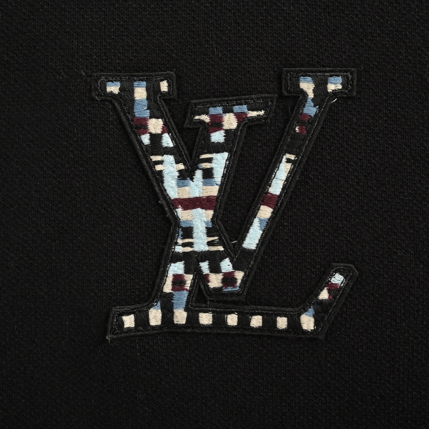 Louis Vuitton/路易威登 25Fw 刺绣徽标针织毛衣夹克外套