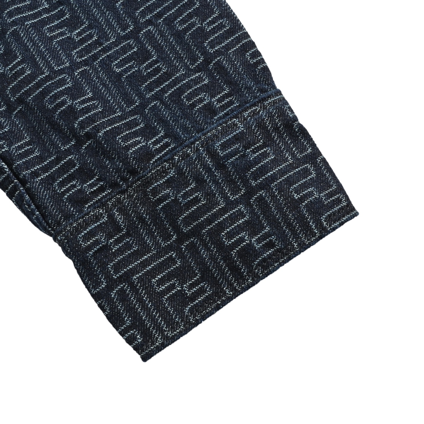 Fendi/芬迪 25Fw 满幅FF提花牛仔外套 定制水洗深蓝色FF提花牛仔面料-Chinese UA Cheap High Quatity Brand Clothes Bags handbags Sneakers wholesale wholesaler seller from China Factory suppliers Fashion Clothing Shoes best Quality Beautiful Price Fendi/芬迪 25Fw 满幅FF提花牛仔外套 定制水洗深蓝色FF提花牛仔面料