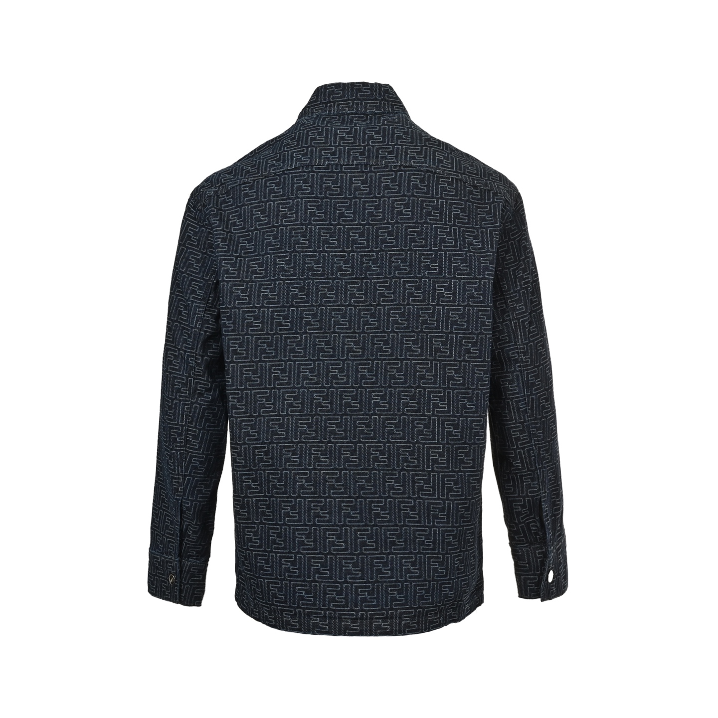 Fendi/芬迪 25Fw 满幅FF提花牛仔外套 定制水洗深蓝色FF提花牛仔面料-Chinese UA Cheap High Quatity Brand Clothes Bags handbags Sneakers wholesale wholesaler seller from China Factory suppliers Fashion Clothing Shoes best Quality Beautiful Price Fendi/芬迪 25Fw 满幅FF提花牛仔外套 定制水洗深蓝色FF提花牛仔面料