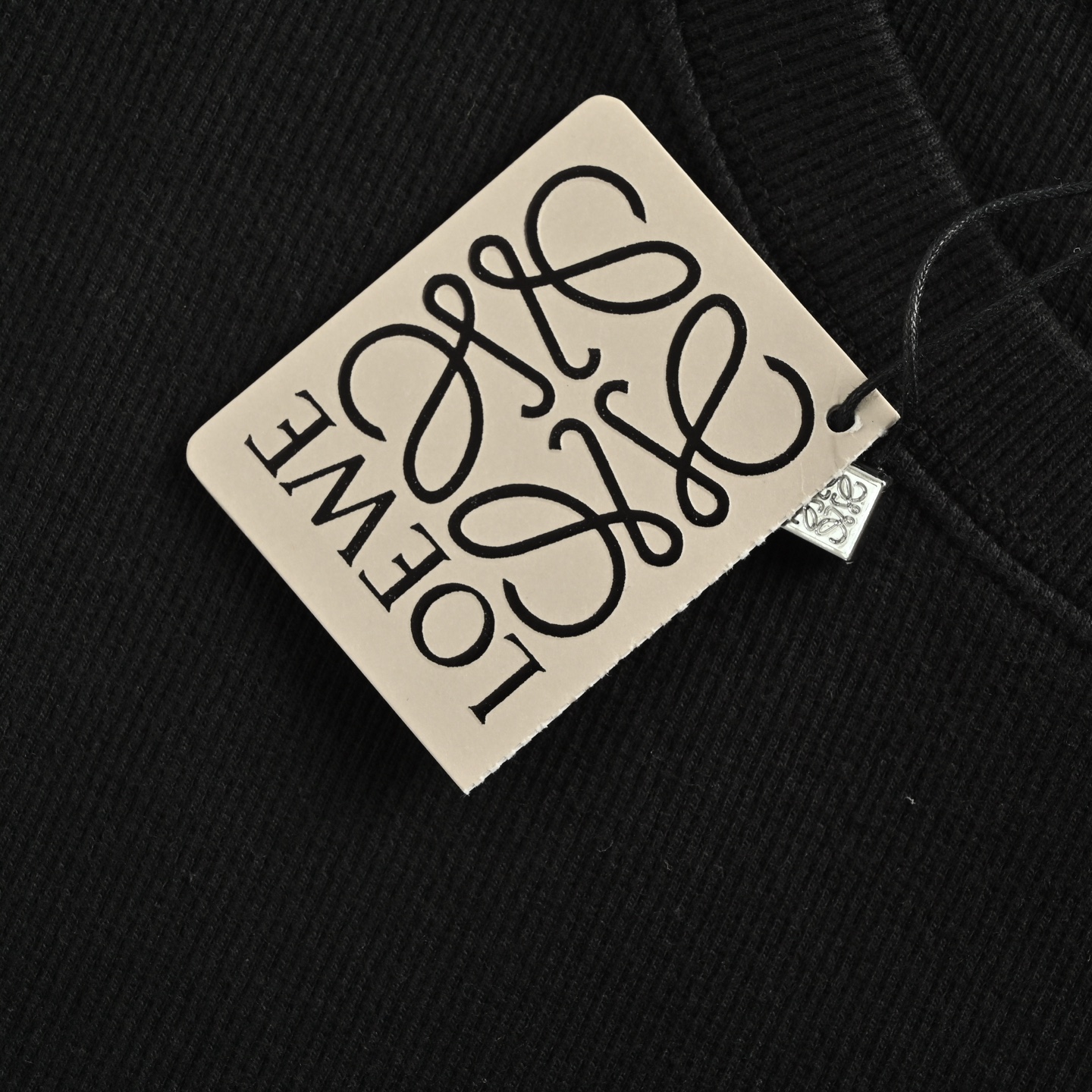 Loewe/罗意威 25Fw 徽标刺绣华夫格长袖卫衣-Chinese UA Cheap High Quatity Brand Clothes Bags handbags Sneakers wholesale wholesaler seller from China Factory suppliers Fashion Clothing Shoes best Quality Beautiful Price Loewe/罗意威 25Fw 徽标刺绣华夫格长袖卫衣