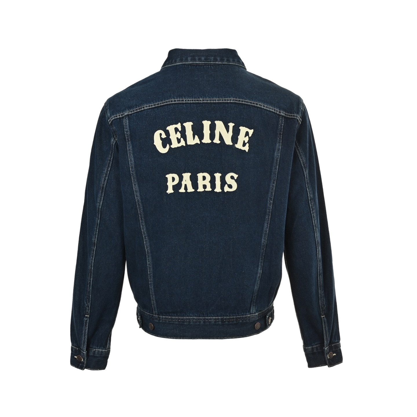 Celine/赛琳 25Fw 后背贴饰牛仔外套-High Quatity Cheap Brand wholesale wholesaler seller Clothes Bags handbags Sneakers Top Fashion Clothing Shoes from China Factory Chinese suppliers best Quality Beautiful Price Celine/赛琳 25Fw 后背贴饰牛仔外套