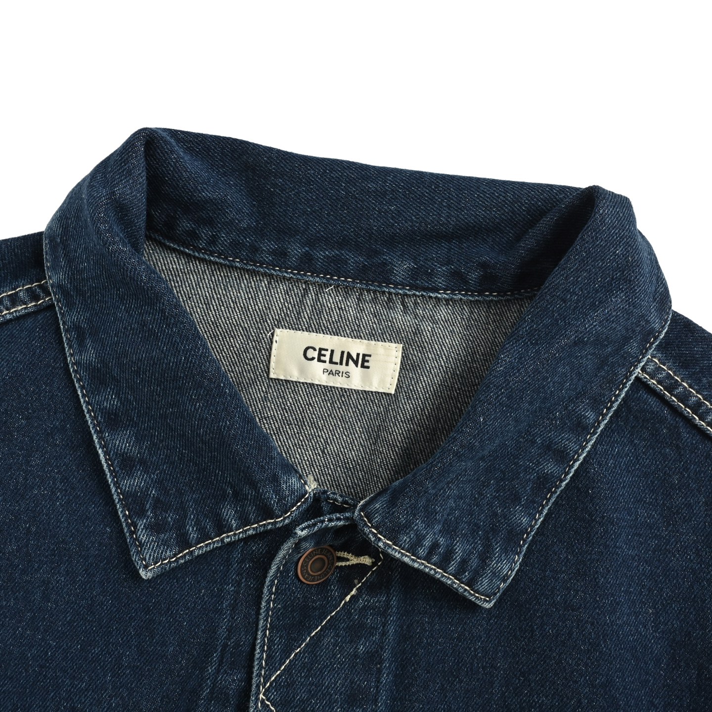 Celine/赛琳 25Fw 后背贴饰牛仔外套-High Quatity Cheap Brand wholesale wholesaler seller Clothes Bags handbags Sneakers Top Fashion Clothing Shoes from China Factory Chinese suppliers best Quality Beautiful Price Celine/赛琳 25Fw 后背贴饰牛仔外套