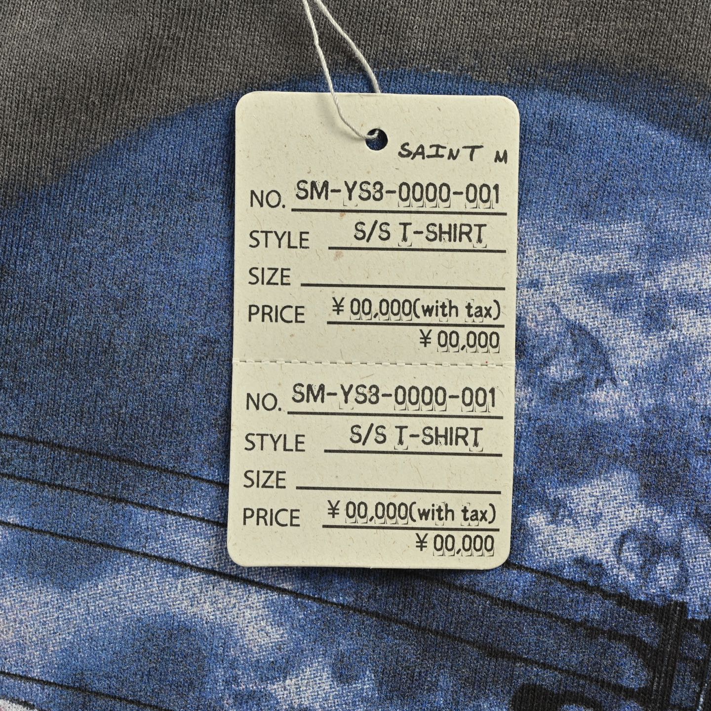 SAINT MICHAEL 25ss 铃音联名款印花短袖-Chinese UA Cheap High Quatity Brand Clothes Bags handbags Sneakers wholesale wholesaler seller from China Factory suppliers Fashion Clothing Shoes best Quality Beautiful Price SAINT MICHAEL 25ss 铃音联名款印花短袖