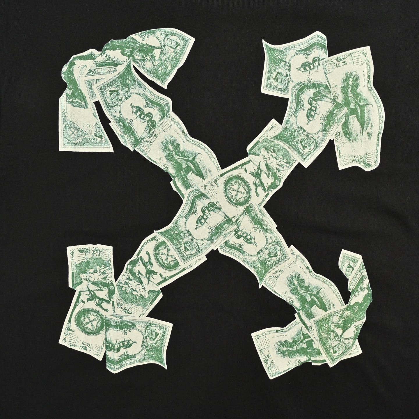 OFF WHITE CO VIRGIL 25ss 美金箭头印花短袖-High Quatity Cheap Brand wholesale wholesaler seller Clothes Bags handbags Sneakers Top Fashion Clothing Shoes from China Factory Chinese suppliers best Quality Beautiful Price OFF WHITE CO VIRGIL 25ss 美金箭头印花短袖