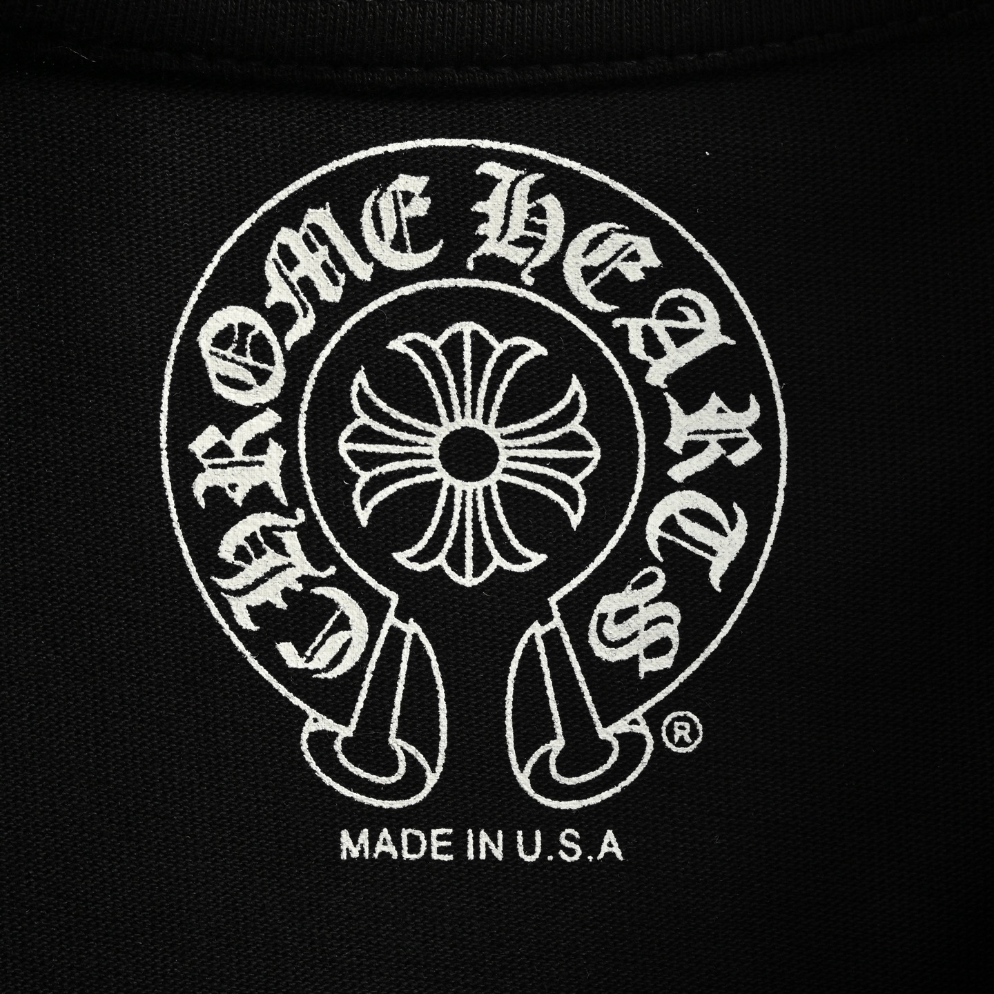 Chrome Hearts/克罗心 25Fw 蓝色马蹄十字架印花长袖T恤-Chinese UA Cheap High Quatity Brand Clothes Bags handbags Sneakers wholesale wholesaler seller from China Factory suppliers Fashion Clothing Shoes best Quality Beautiful Price Chrome Hearts/克罗心 25Fw 蓝色马蹄十字架印花长袖T恤