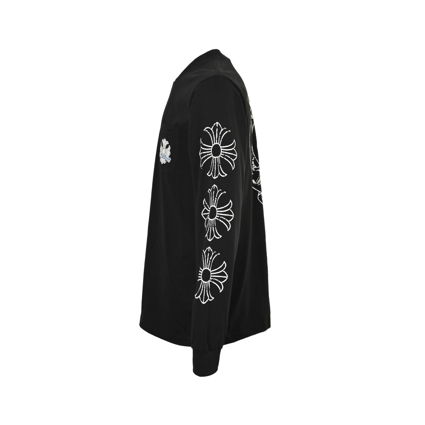 Chrome Hearts/克罗心 25Fw 破损马蹄印花长袖T恤-Chinese UA Cheap High Quatity Brand Clothes Bags handbags Sneakers wholesale wholesaler seller from China Factory suppliers Fashion Clothing Shoes best Quality Beautiful Price Chrome Hearts/克罗心 25Fw 破损马蹄印花长袖T恤