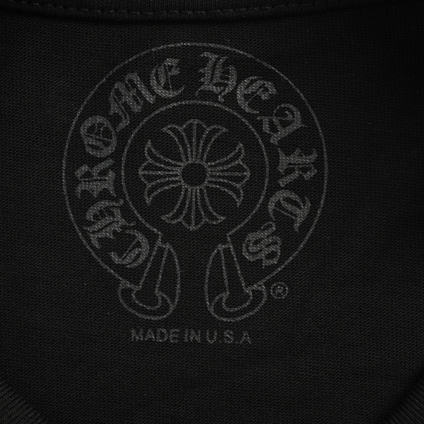 Chrome Hearts/克罗心 25Fw 破损马蹄印花长袖T恤-Chinese UA Cheap High Quatity Brand Clothes Bags handbags Sneakers wholesale wholesaler seller from China Factory suppliers Fashion Clothing Shoes best Quality Beautiful Price Chrome Hearts/克罗心 25Fw 破损马蹄印花长袖T恤