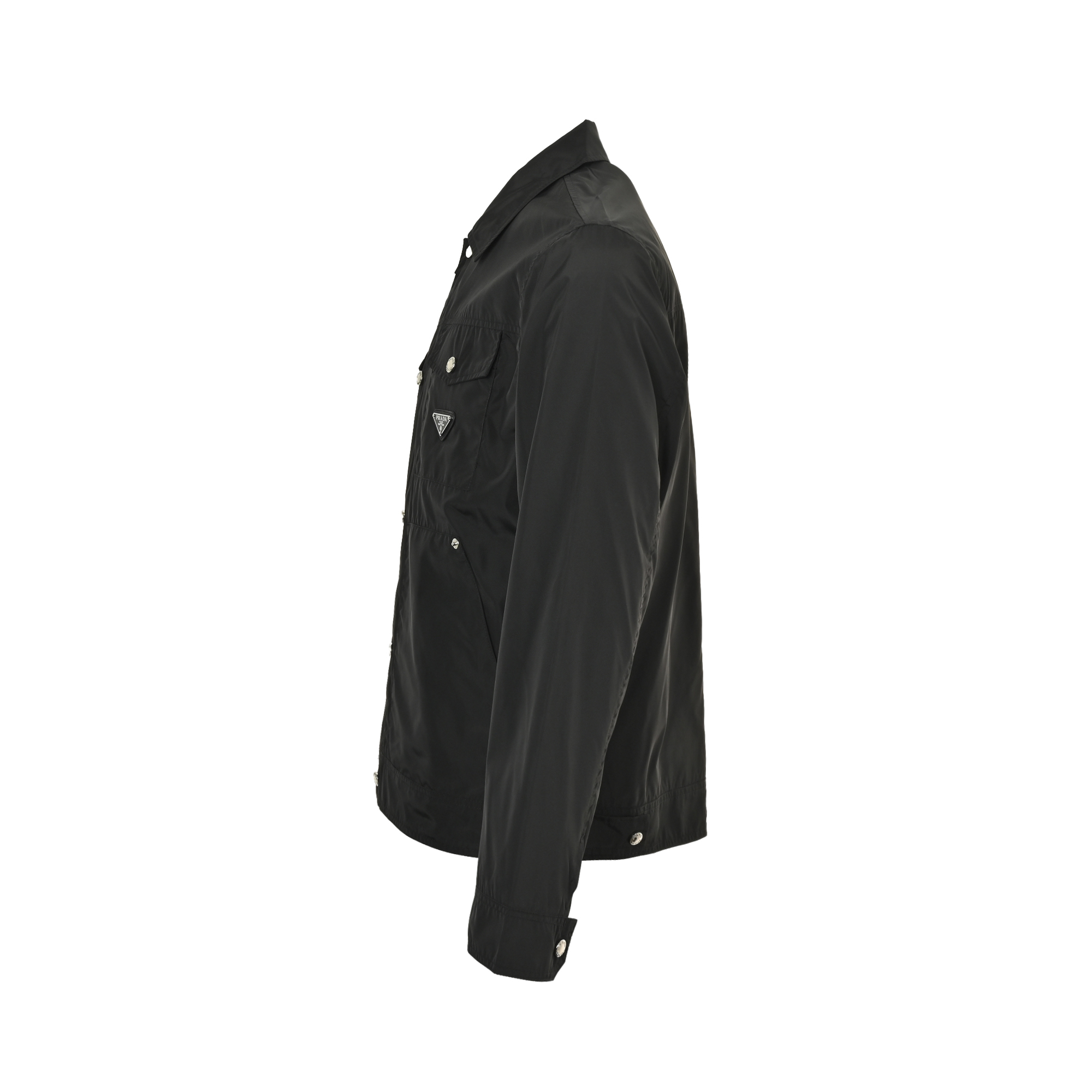 Prada/普拉达 四口袋红装翻领外套黑色