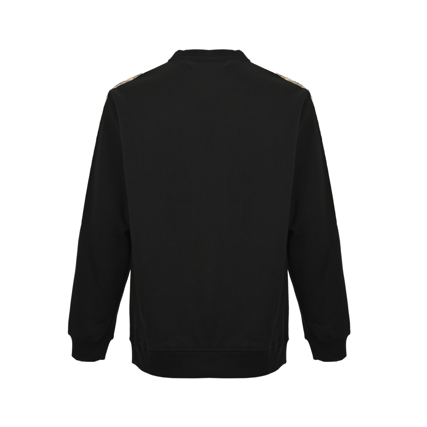 Burberry/巴宝莉 25Fw 侧边菱格织带套装圆领卫衣