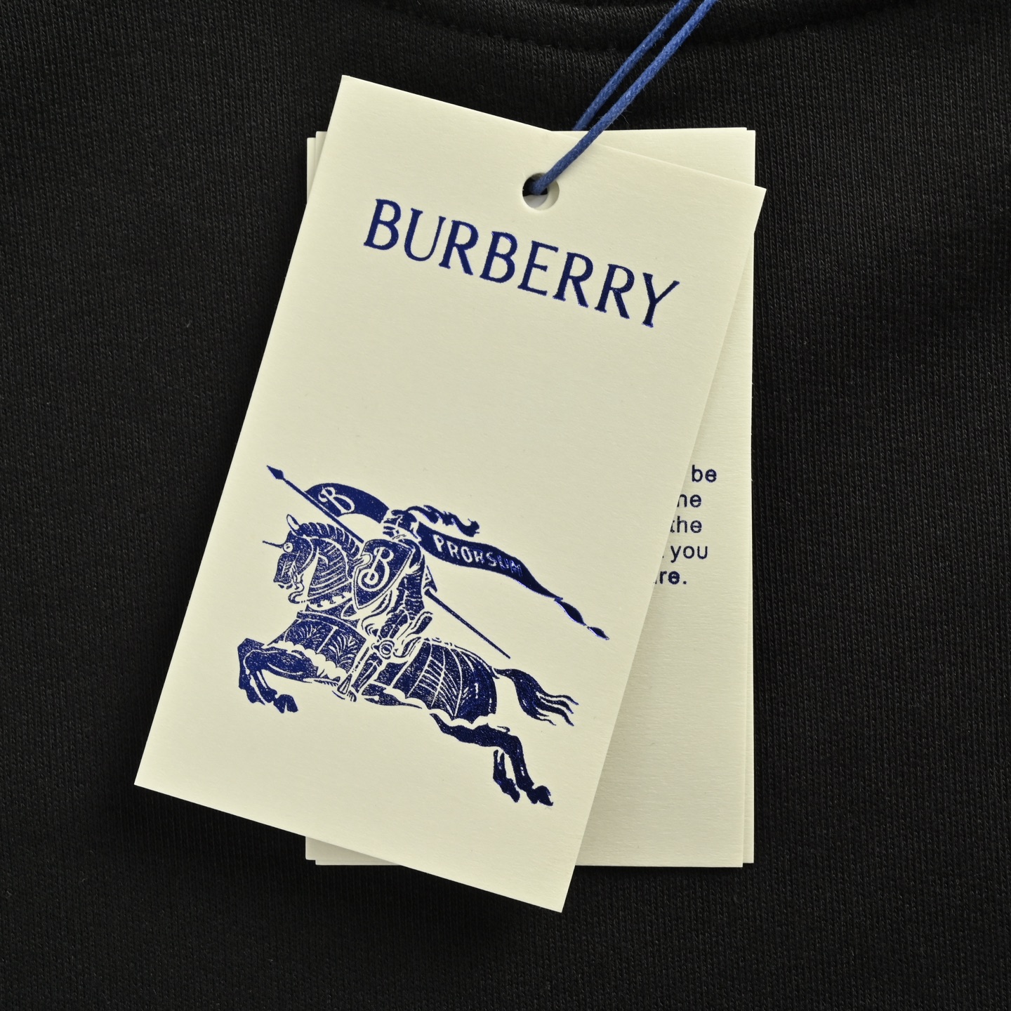 Burberry/巴宝莉 25Fw 侧边菱格织带套装圆领卫衣
