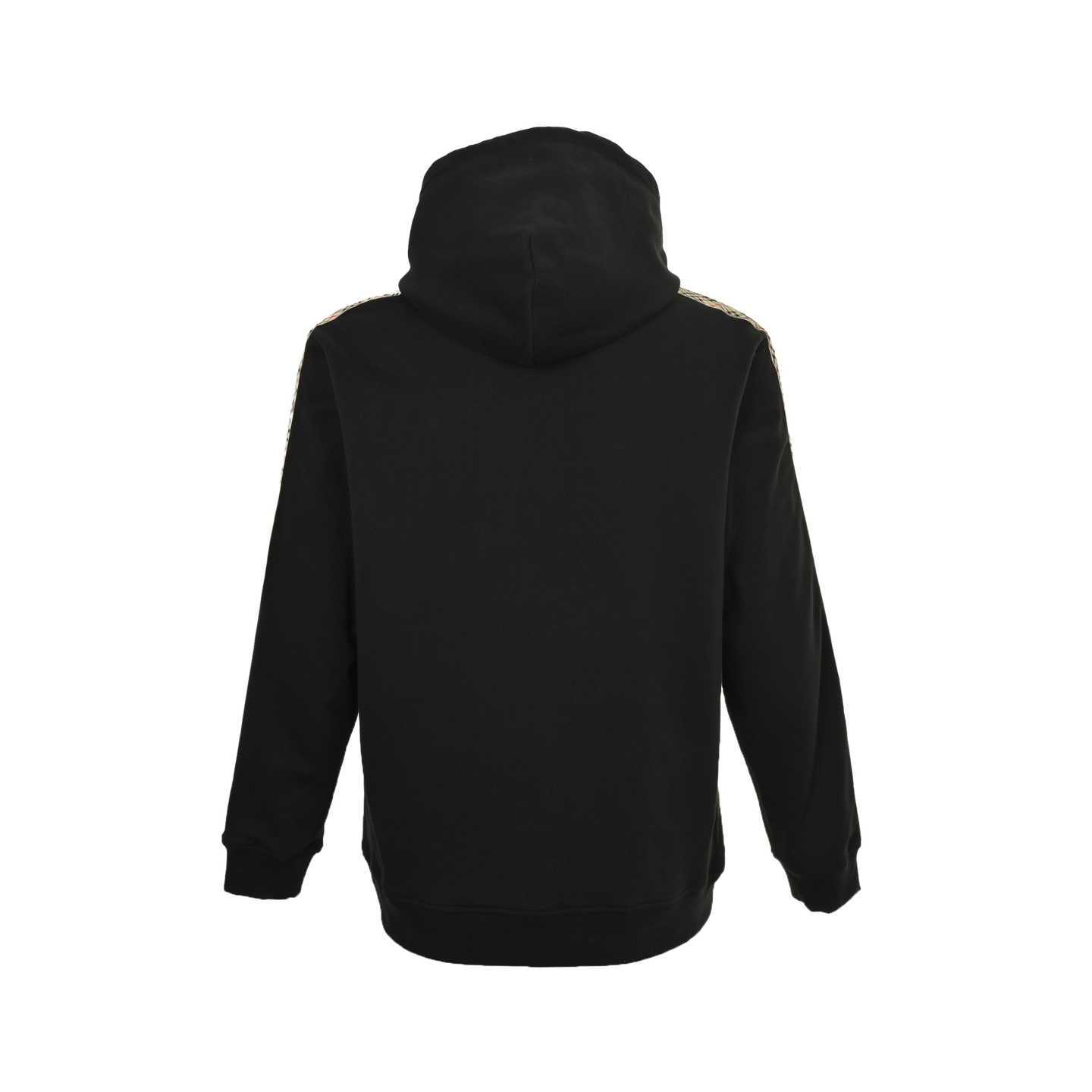 Burberry/巴宝莉 25Fw 侧边菱格织带套装连帽卫衣